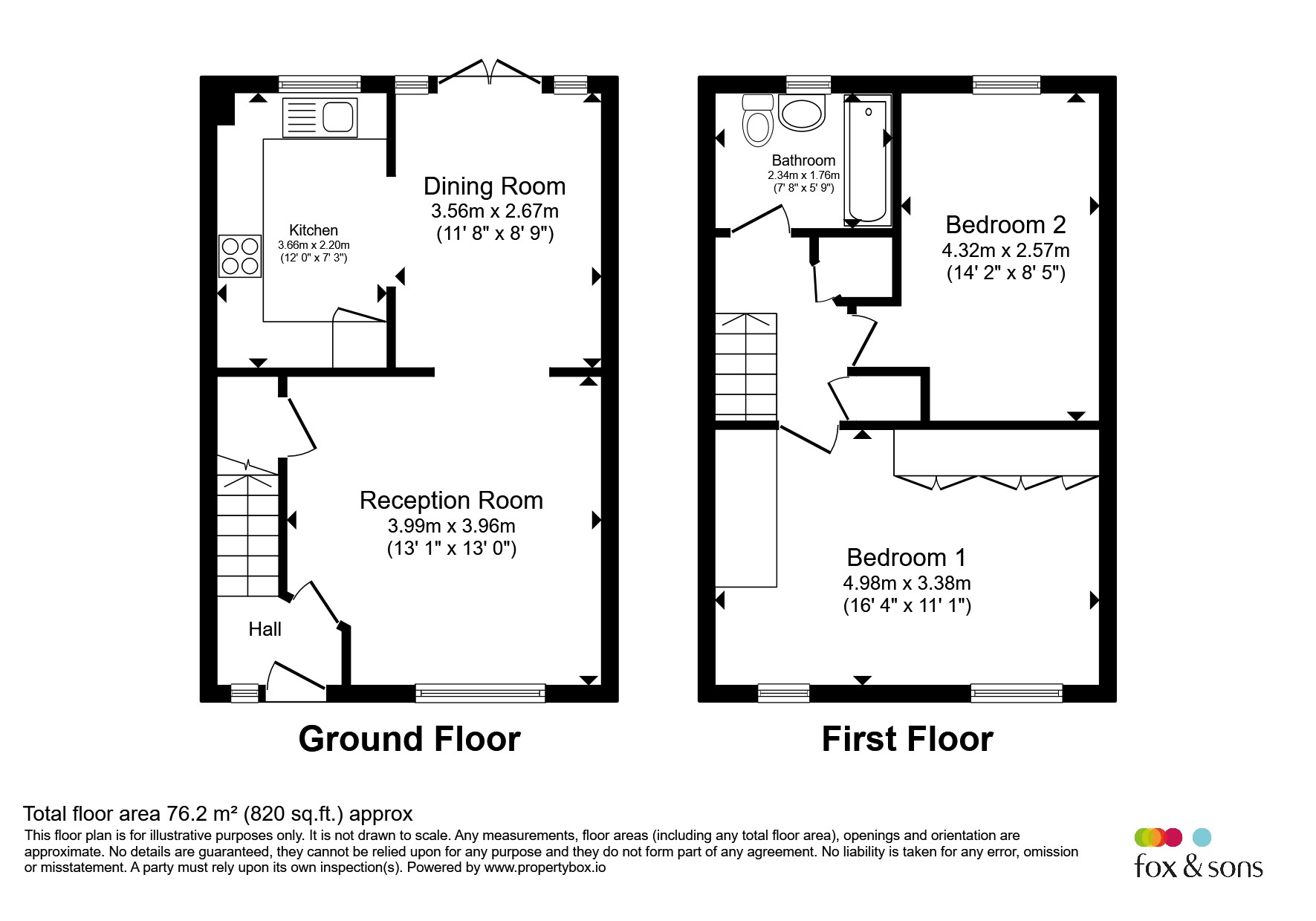 101, Central Avenue, Peacehaven floorplan