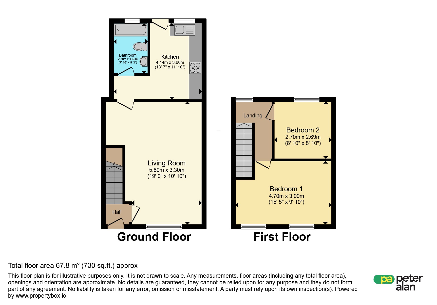 93, Bedwellty Road, Bargoed floorplan