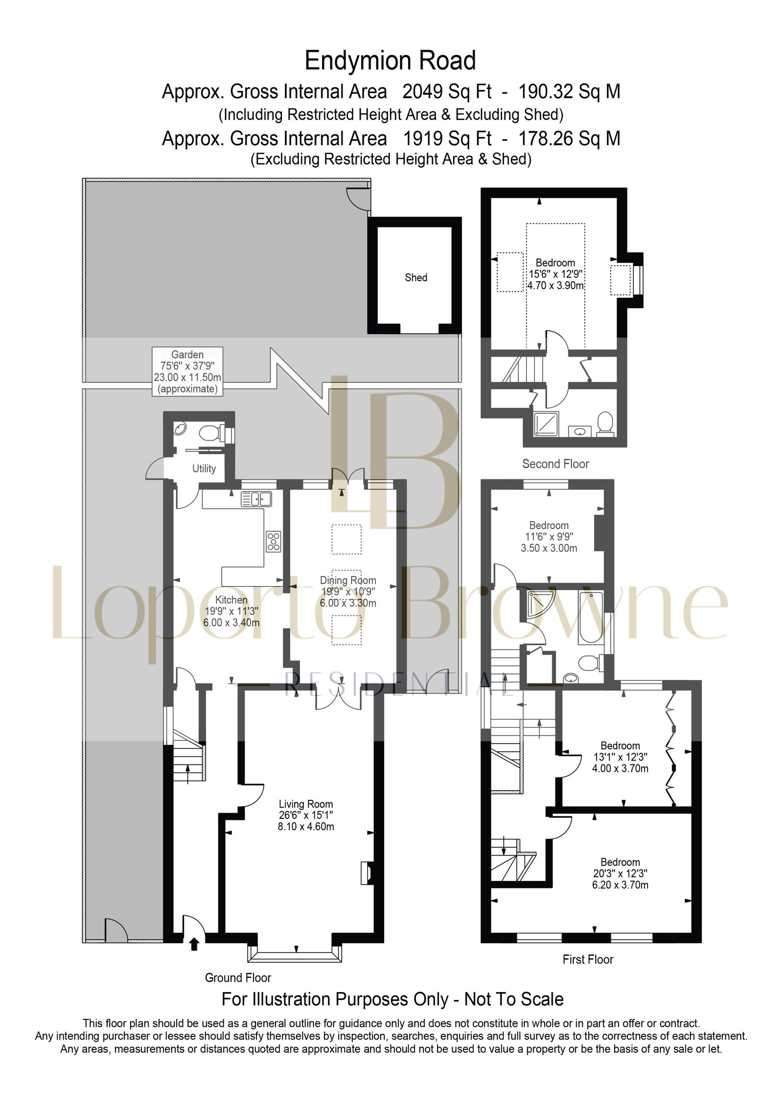 35, Endymion Road, Hatfield floorplan