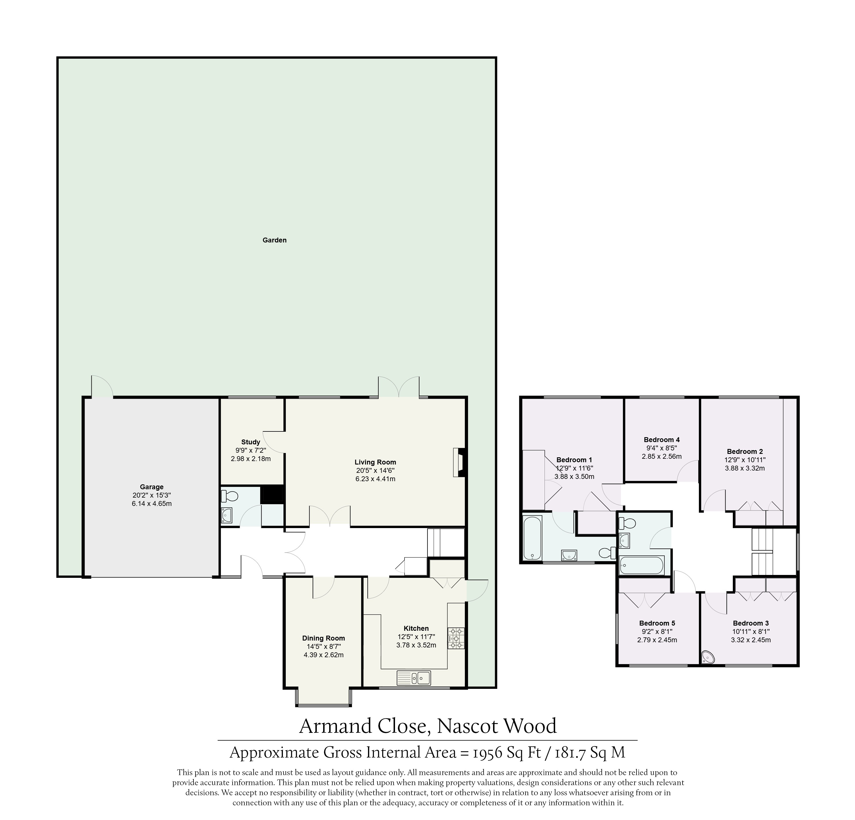 10, Armand Close, Hertfordshire floorplan