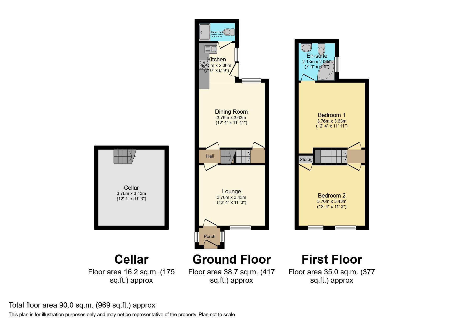 18, Charlotte Street, Stockport floorplan