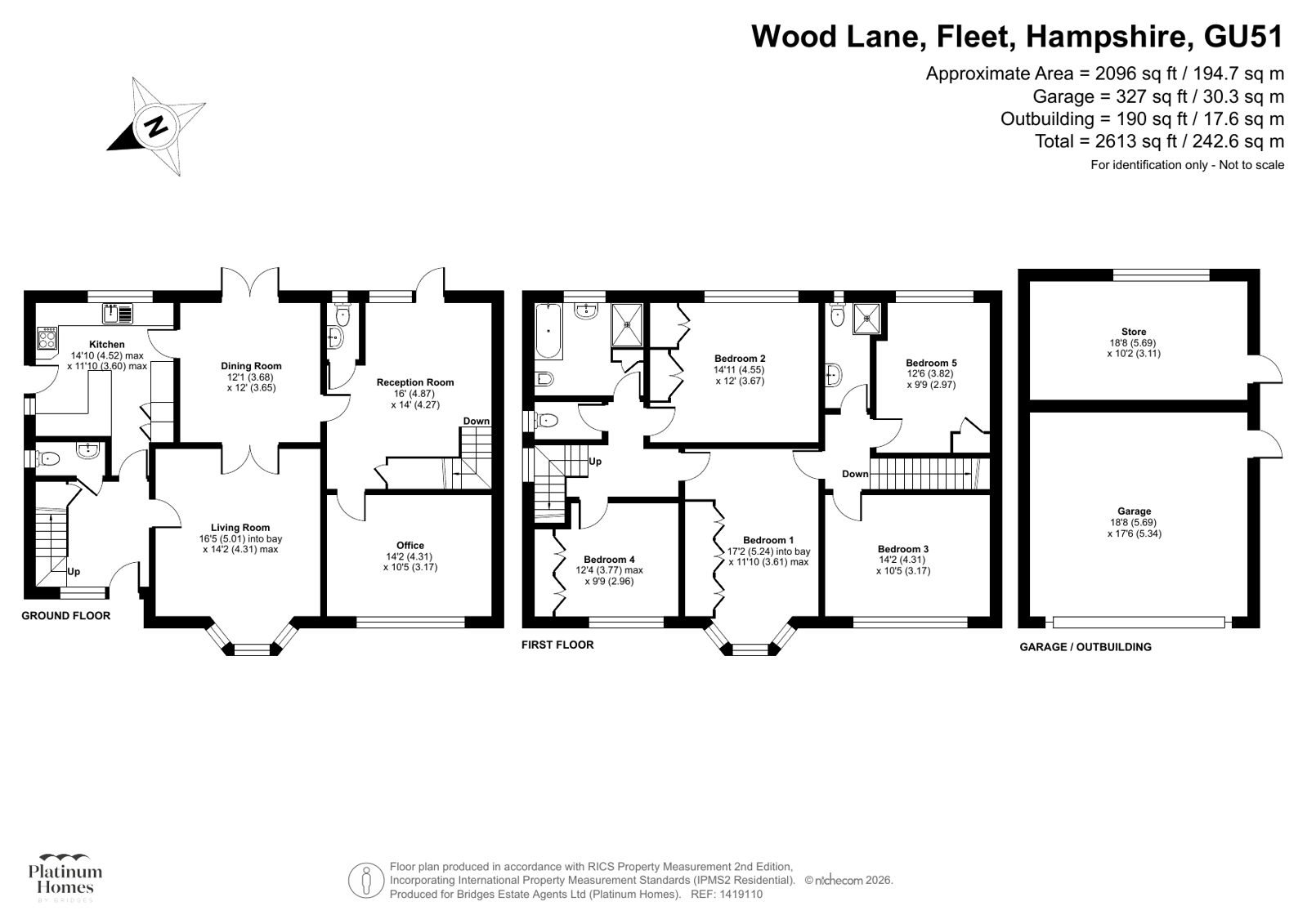 20, Wood Lane, Hampshire floorplan