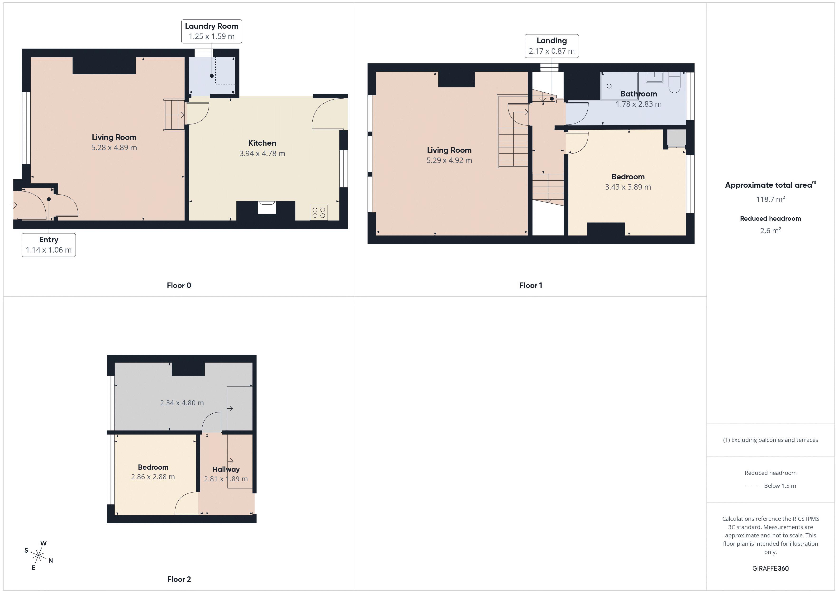 61, Broad Lane, Rochdale floorplan