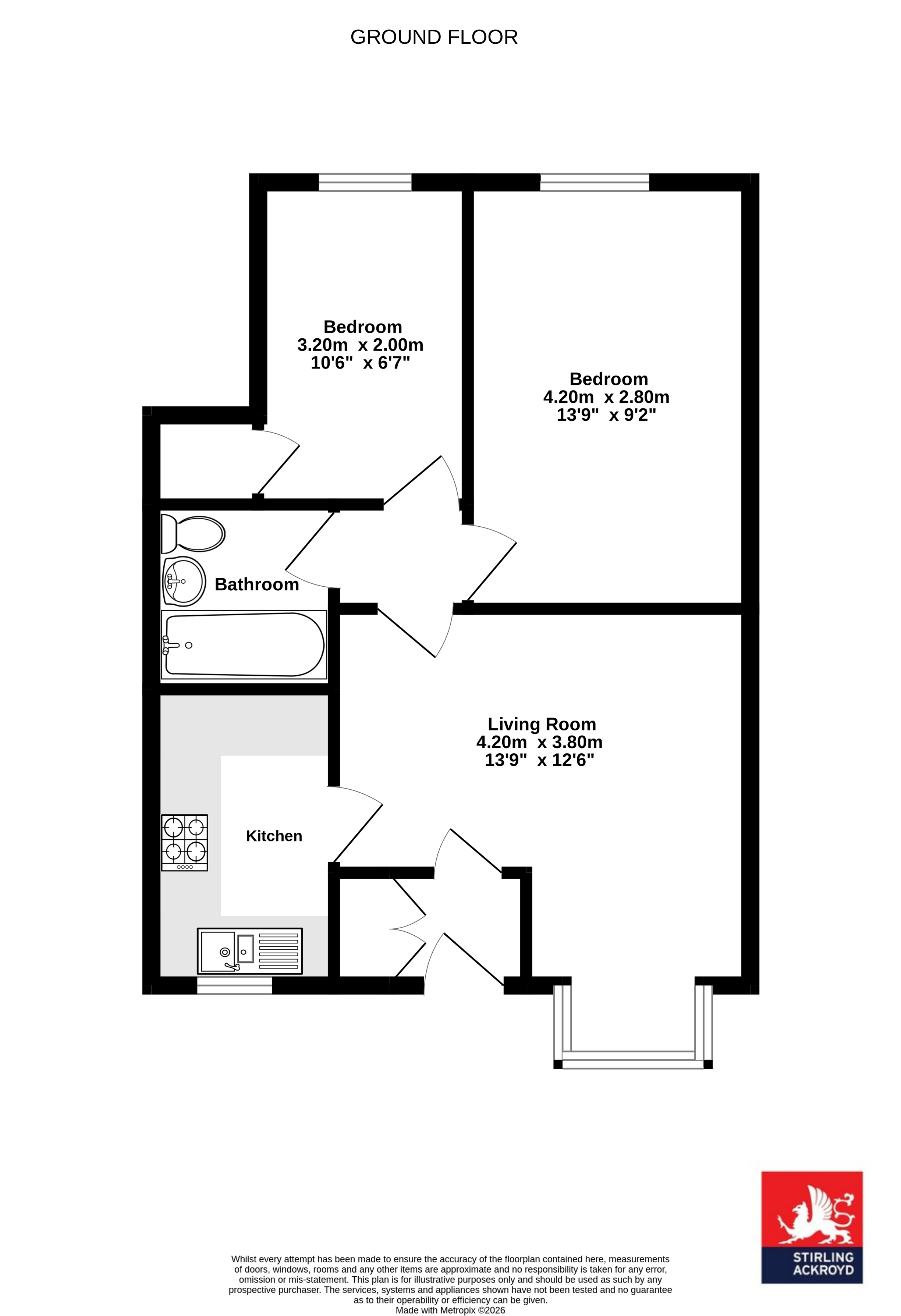 29, Lea Court, Surrey floorplan