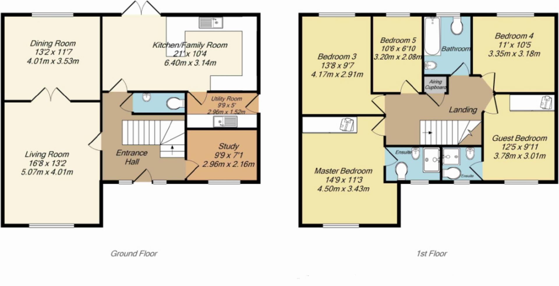 16, Lake Grove Road, New Milton floorplan