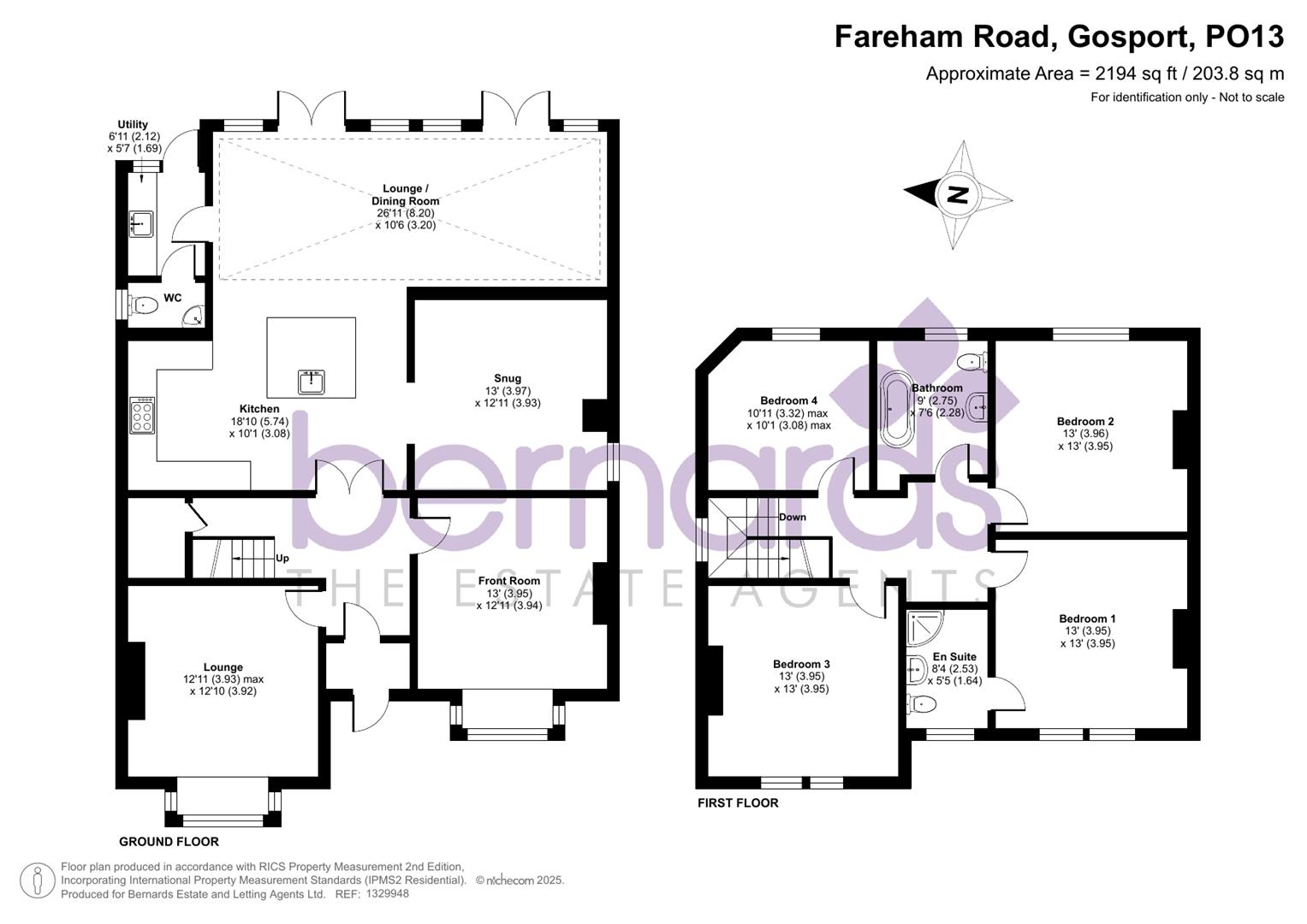 92, Fareham Road, Gosport floorplan
