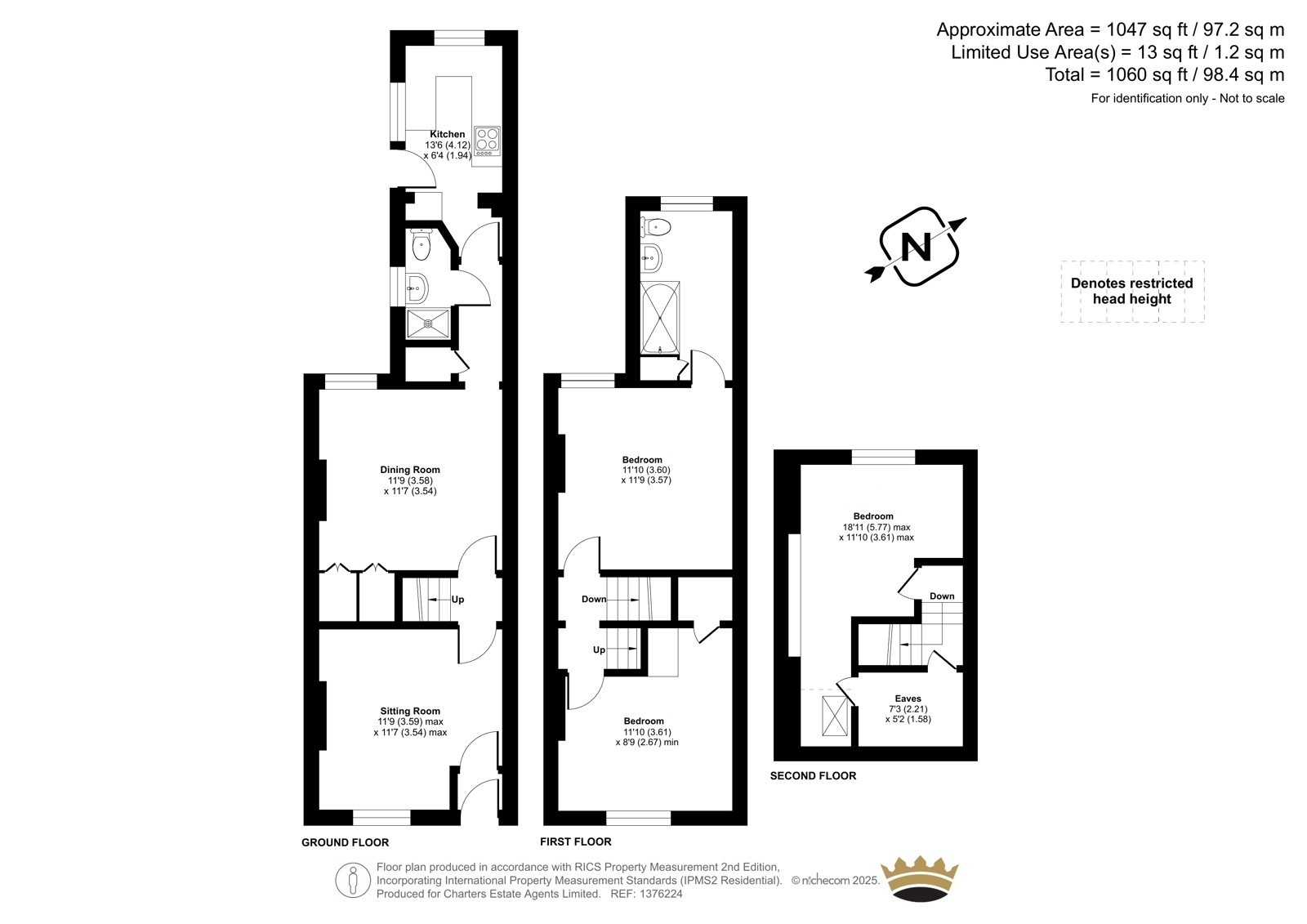 90, Queens Road, Hampshire floorplan