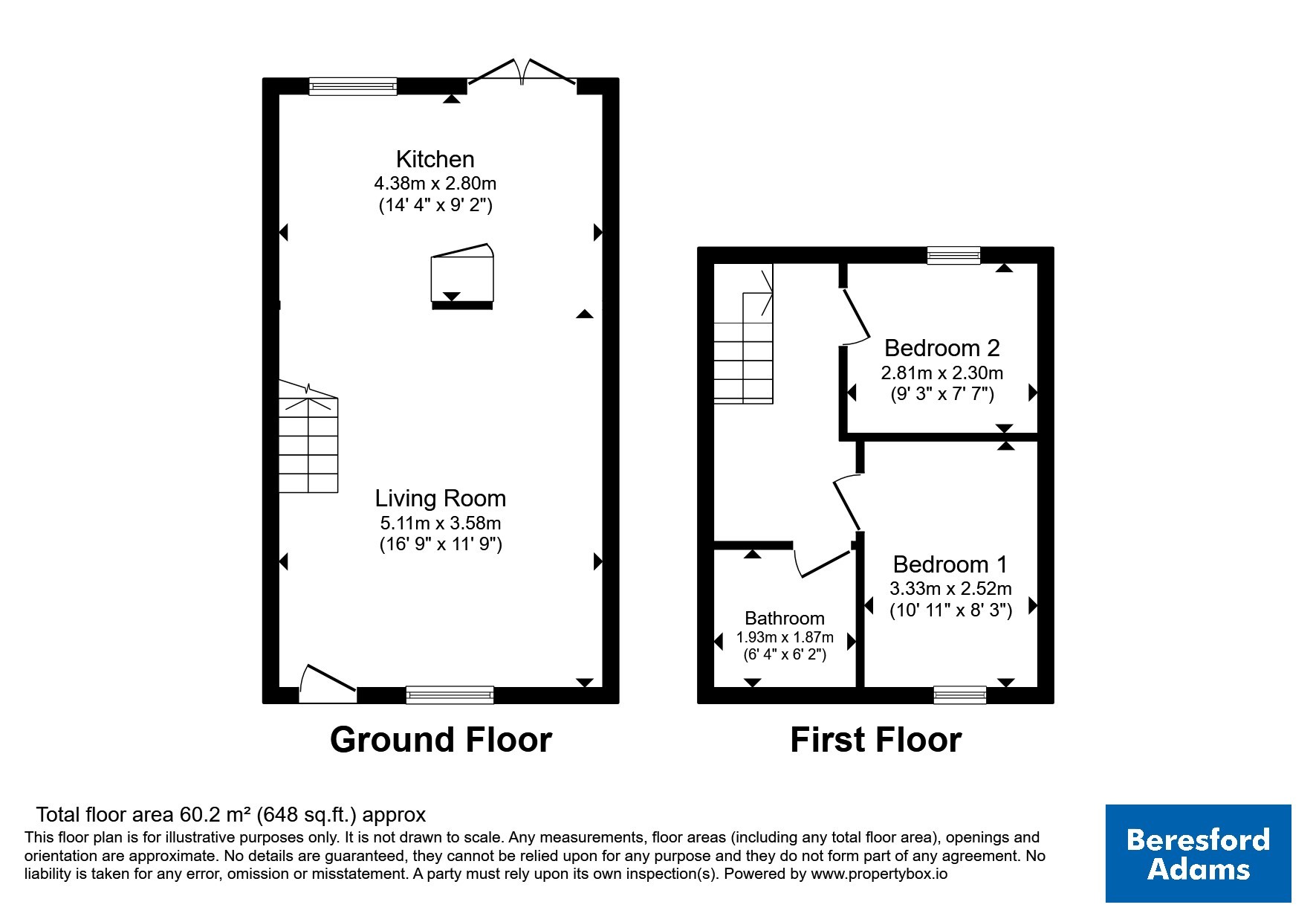 North Terrace, Gwynedd floorplan