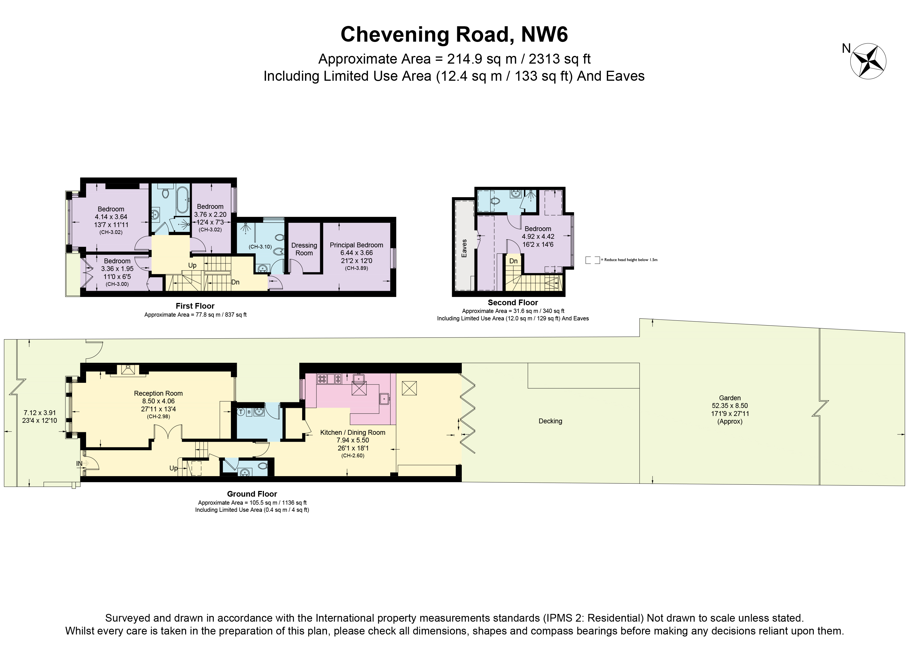 Chevening Road, Queen's Park, London, NW6 floorplan
