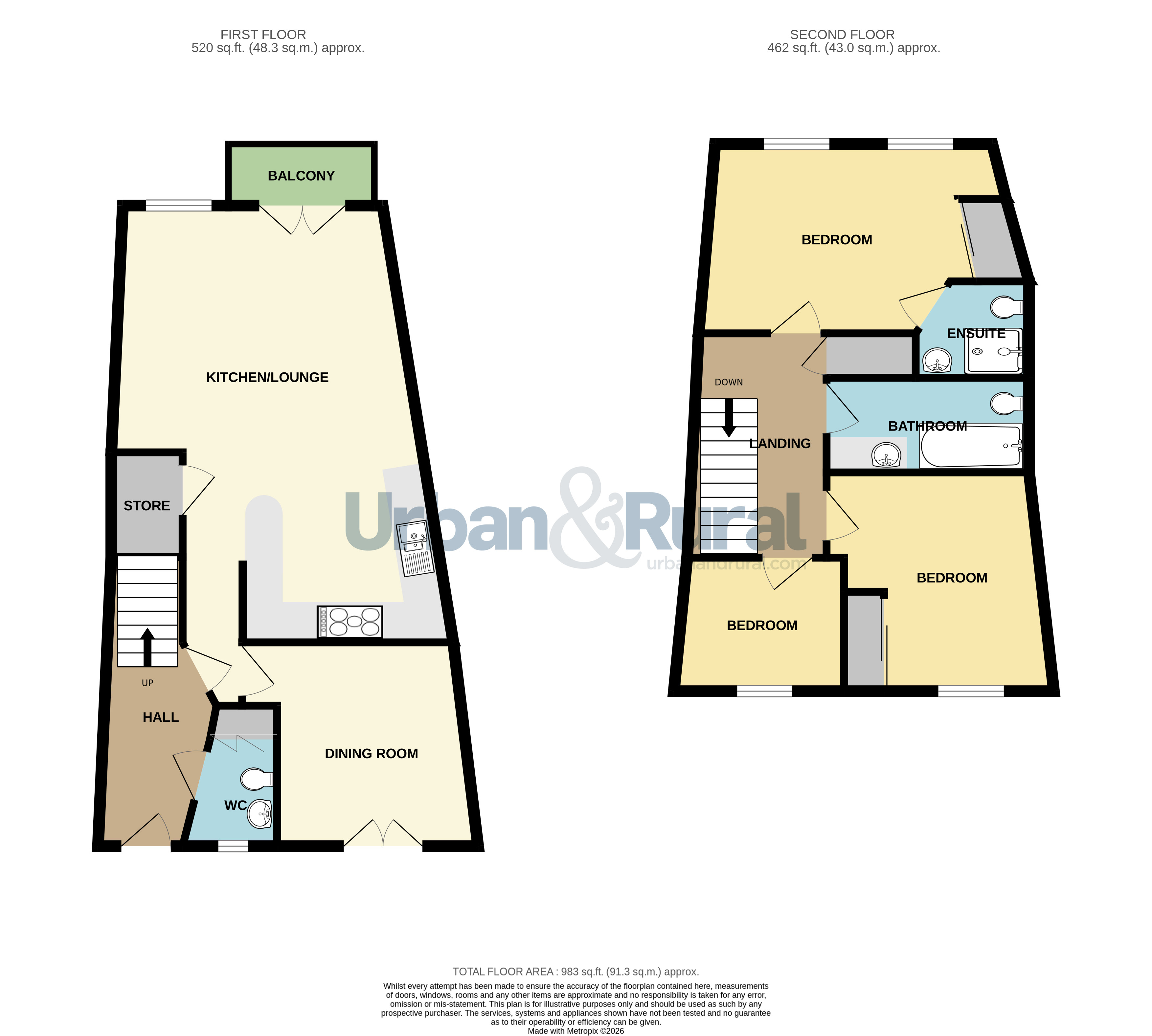 100, Sovereigns Quay, Bedfordshire floorplan