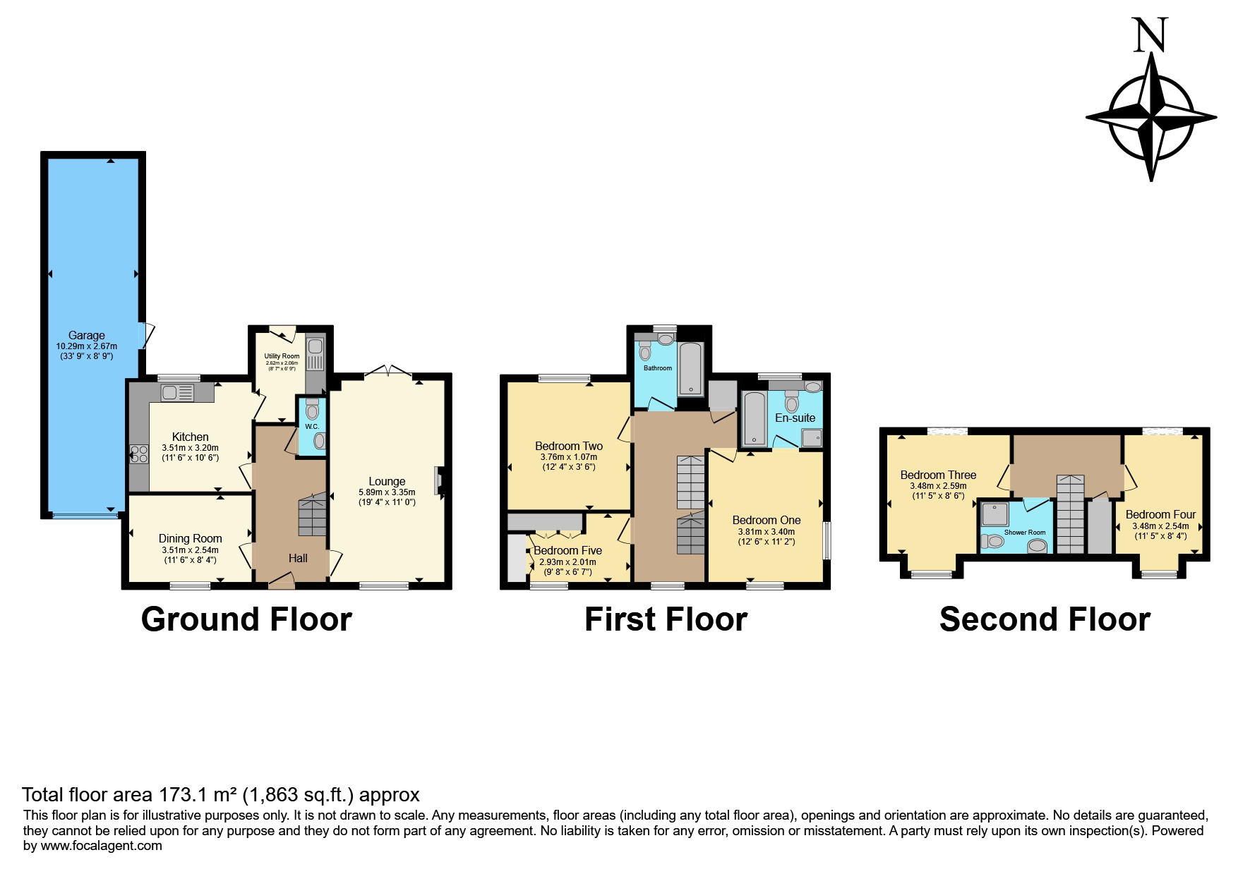 11, John Wesley Way, Wednesbury floorplan
