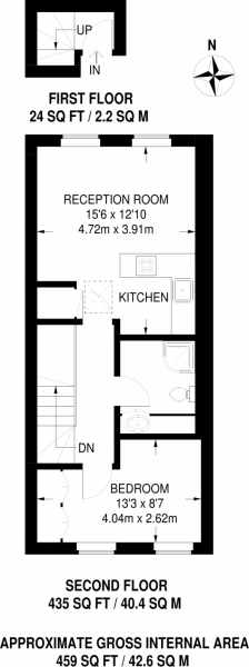 1 Bedrooms Flat to rent in Tanner Street, London Bridge SE1