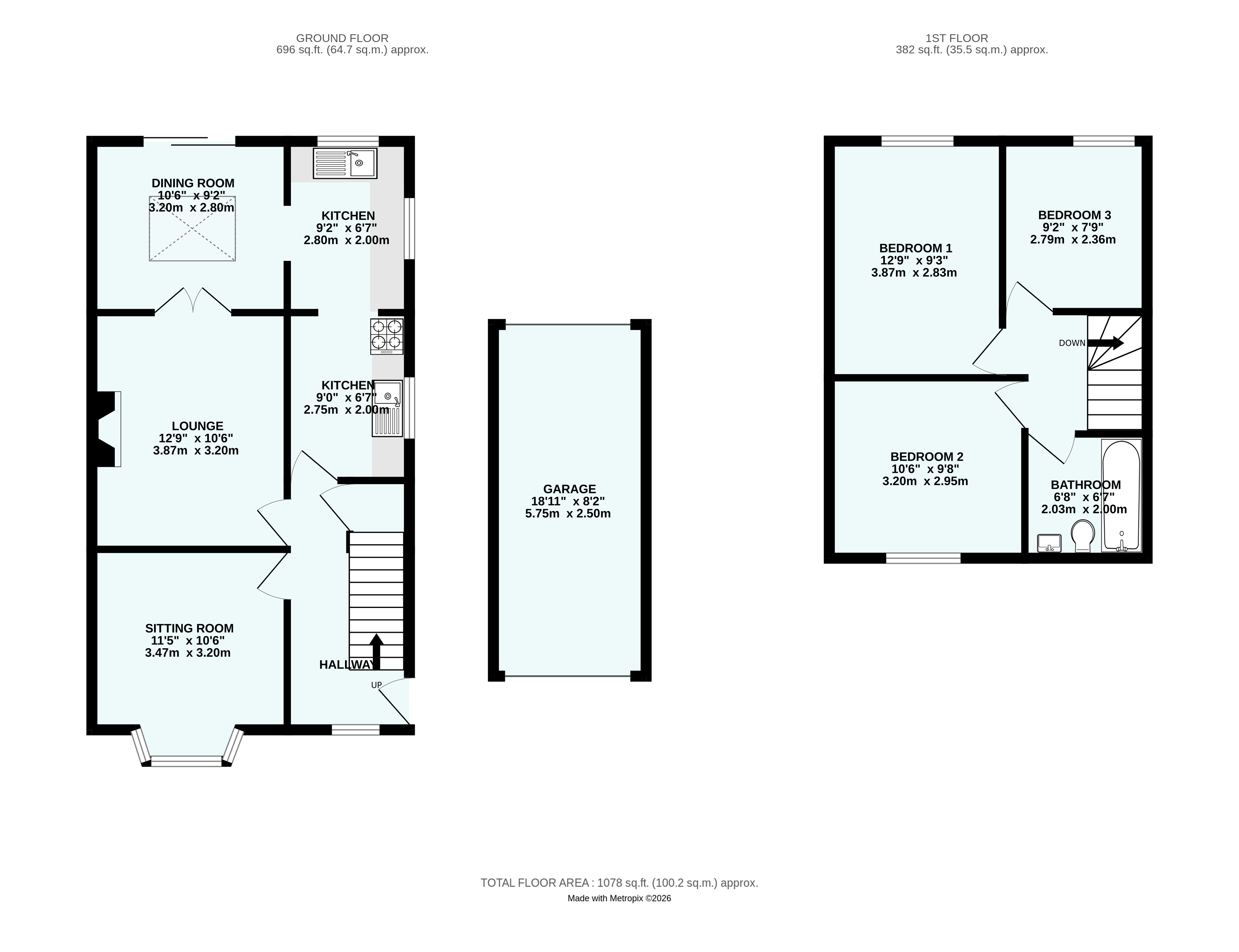 12, Rosparvah Gardens, Penzance floorplan