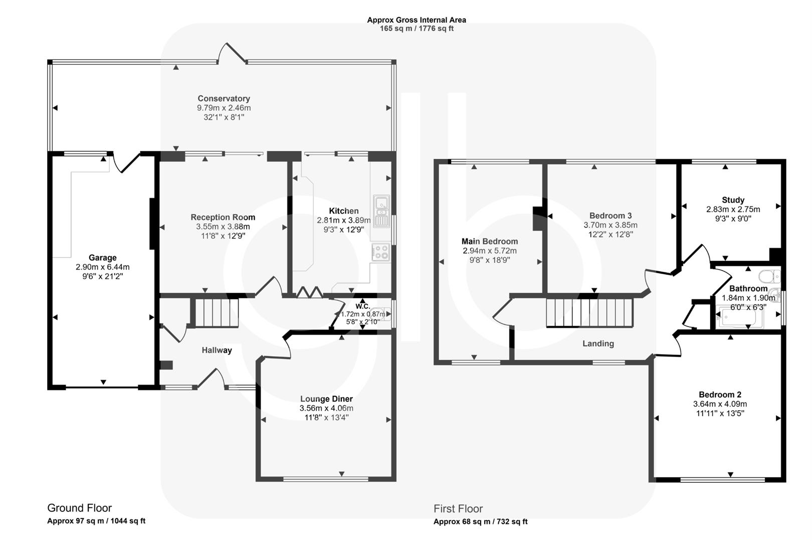 79, Rounds Hill, Kenilworth floorplan