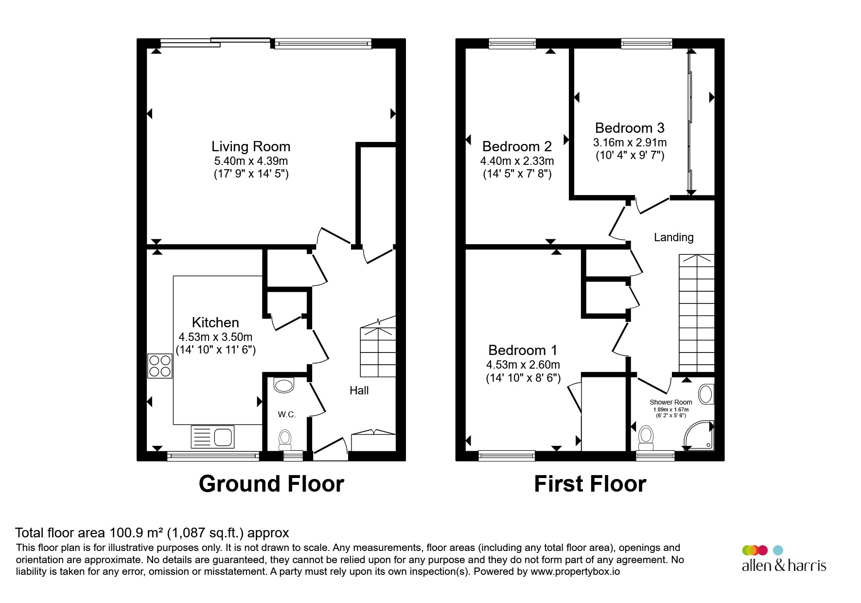 30, Mains Wood, Erskine floorplan