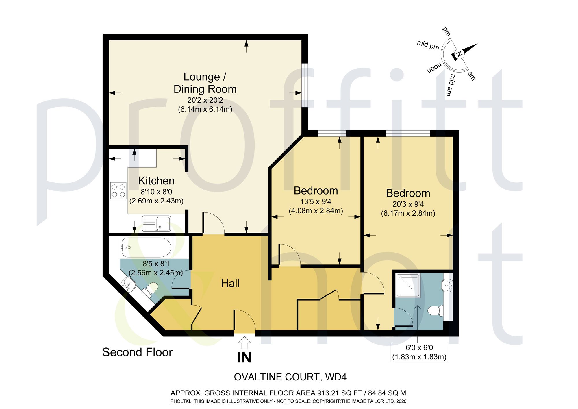 Flat 99, Ovaltine Court Ovaltine Drive, Kings Langley floorplan
