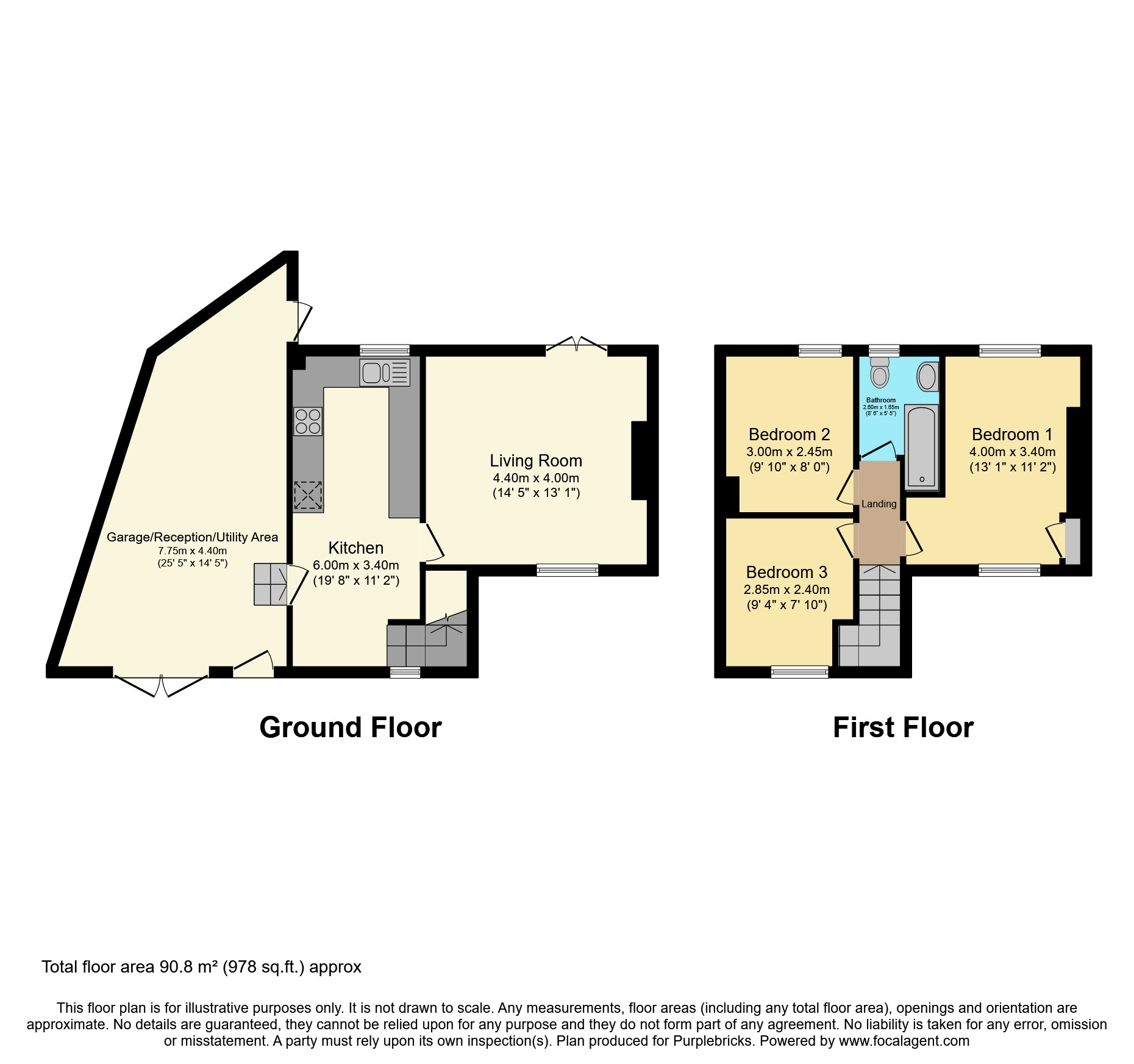 94, Hockley Farm Road, Leicester floorplan