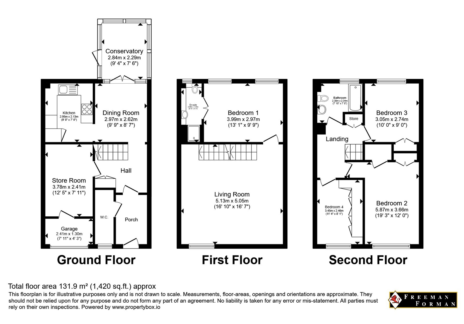 Clarendon Gardens, Kent floorplan