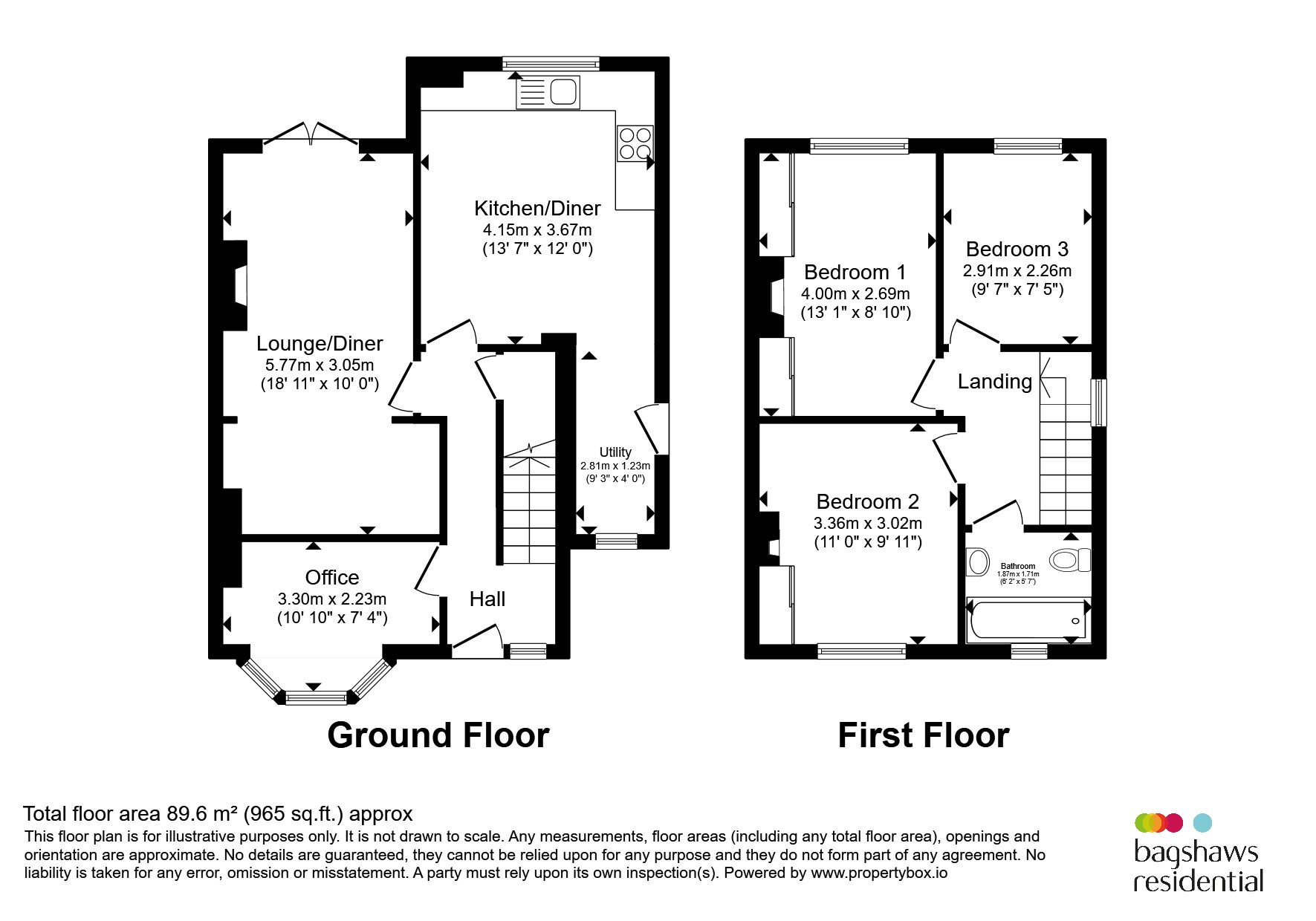 62, Belper Road, Ashbourne floorplan