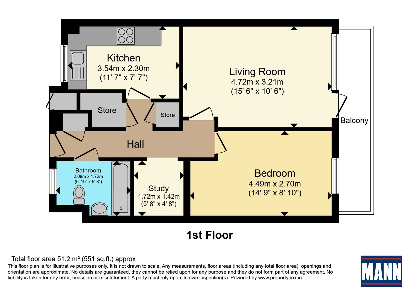 83, Bredhurst Close, London floorplan