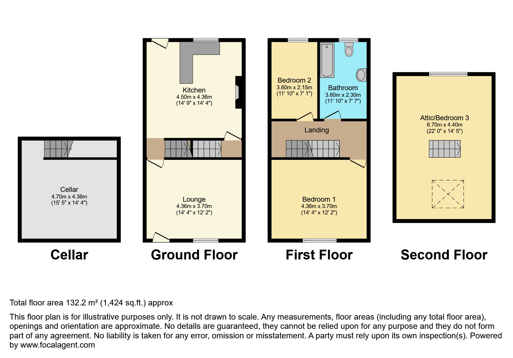 47, Dearne Street, Sheffield floorplan