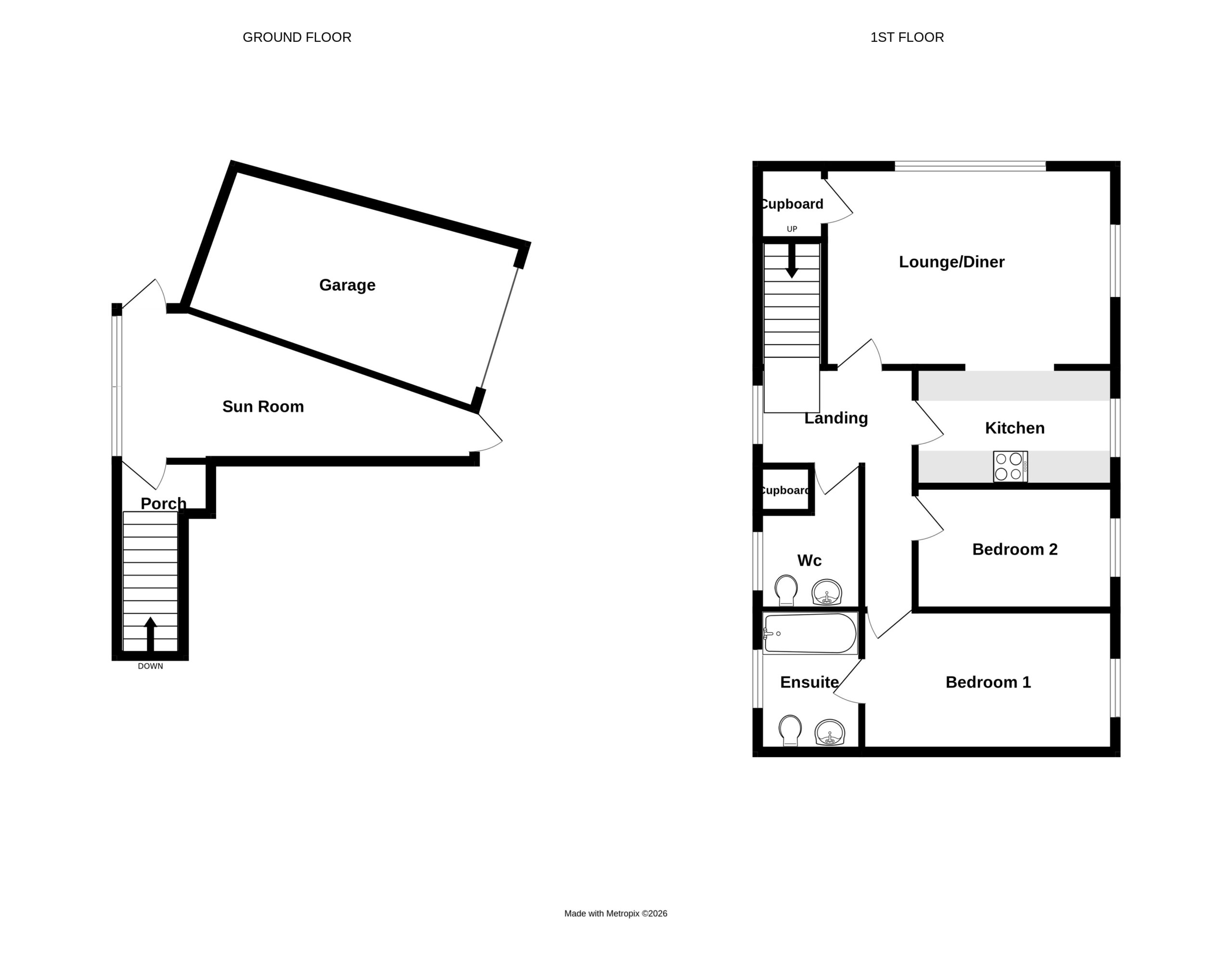 Mountfield Court, First Floor Apartment, Amherst, St Peter Port floorplan