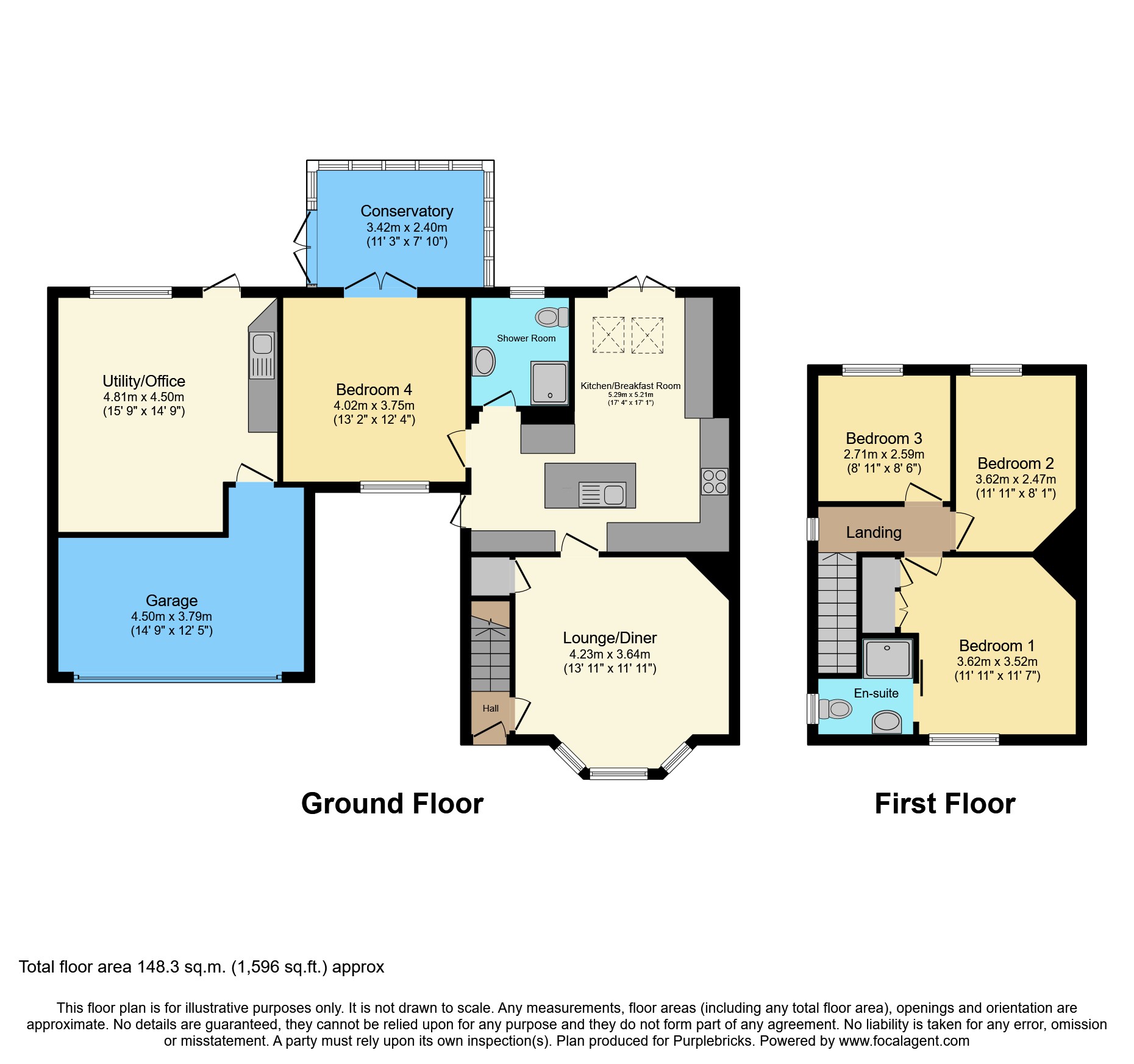 25, Denzil Avenue, Southampton floorplan