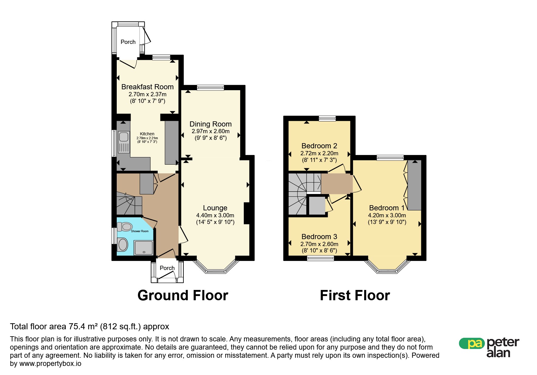 7, Heather Avenue, Cardiff floorplan