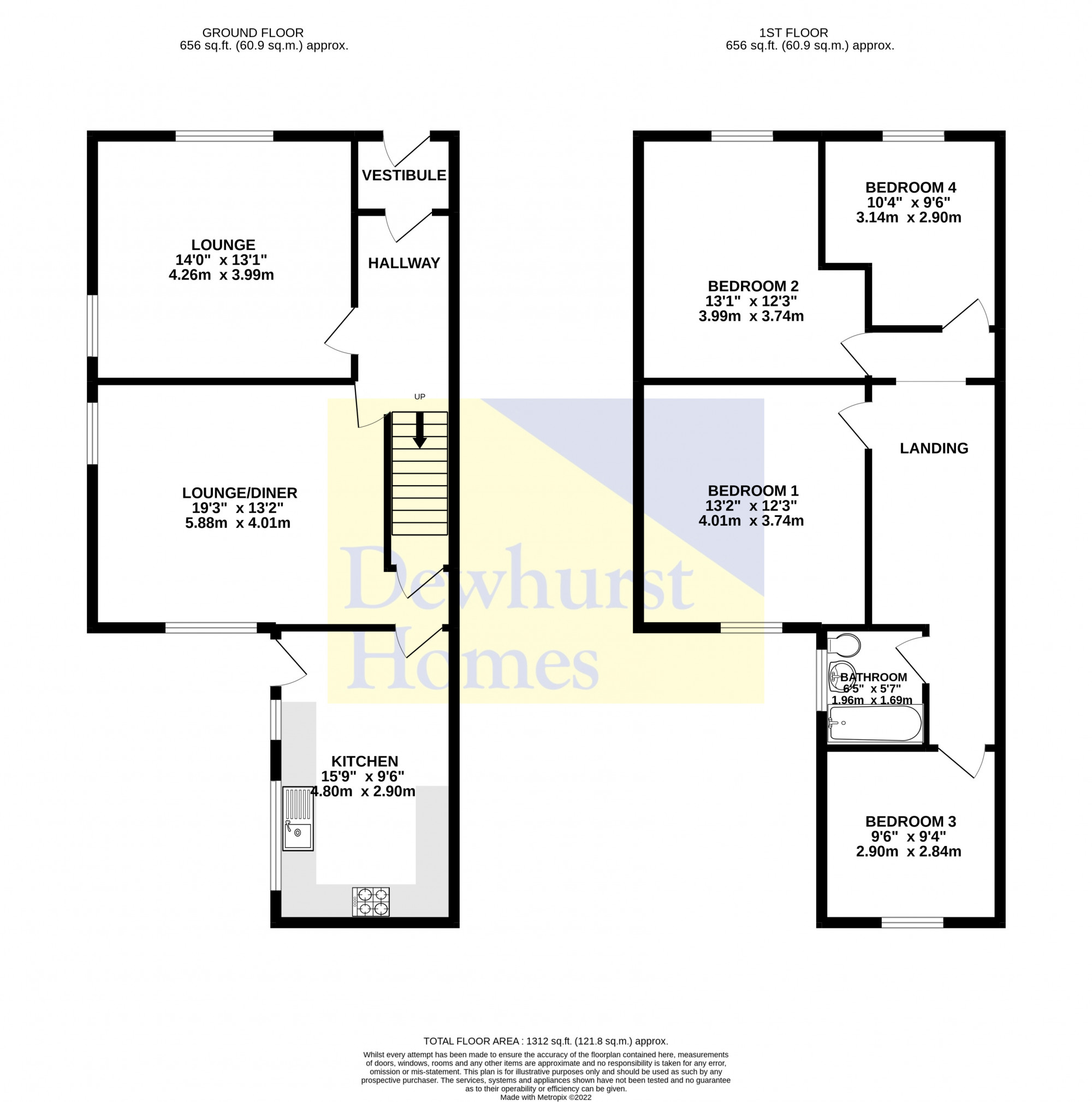 Waterloo Terrace, Ashton, Preston PR2, 4 bedroom end terrace house for