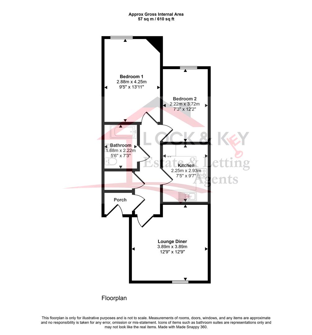 16, Woodlands Corner, Lilford Road, Blackburn floorplan