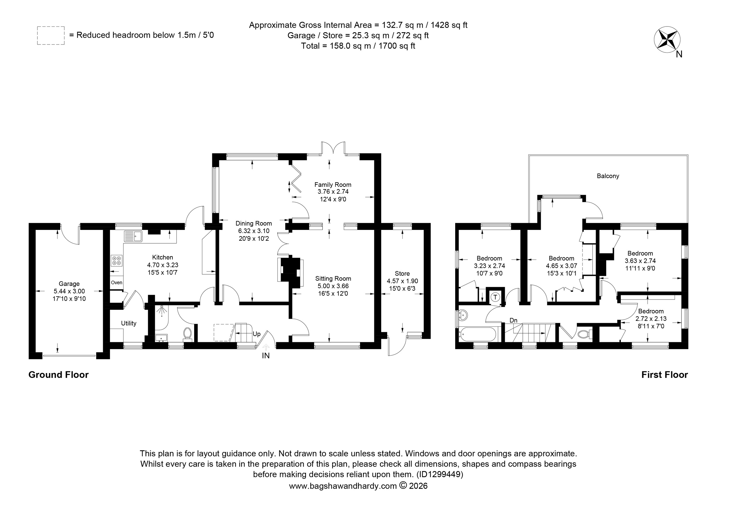 Little Dormers Chevening Road, Sevenoaks floorplan