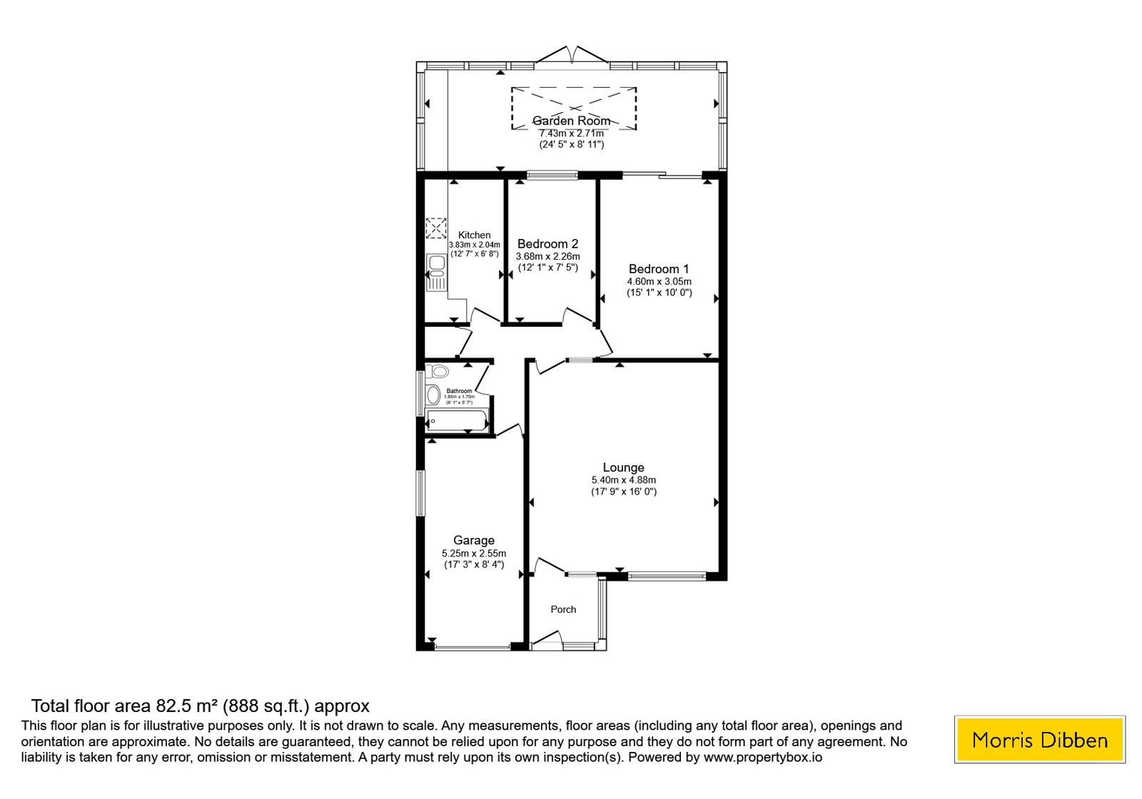 8, Selsey Close, Hampshire floorplan