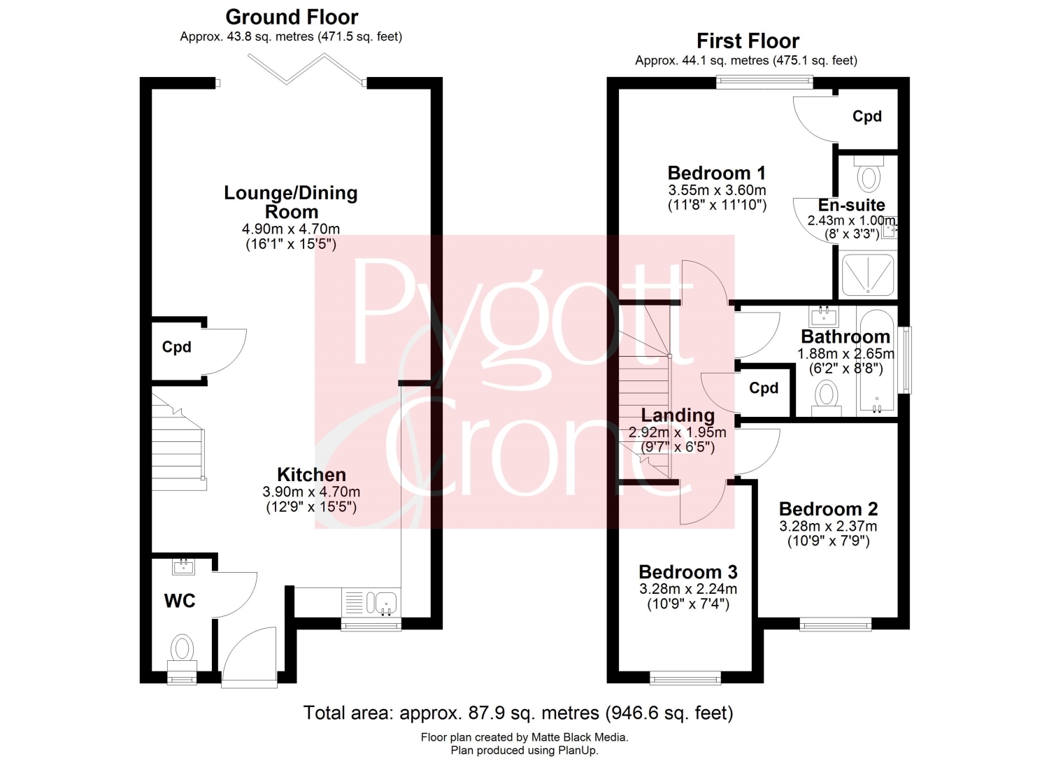 Plot 6 Ted Hudson Way, Station Road, Lincoln floorplan