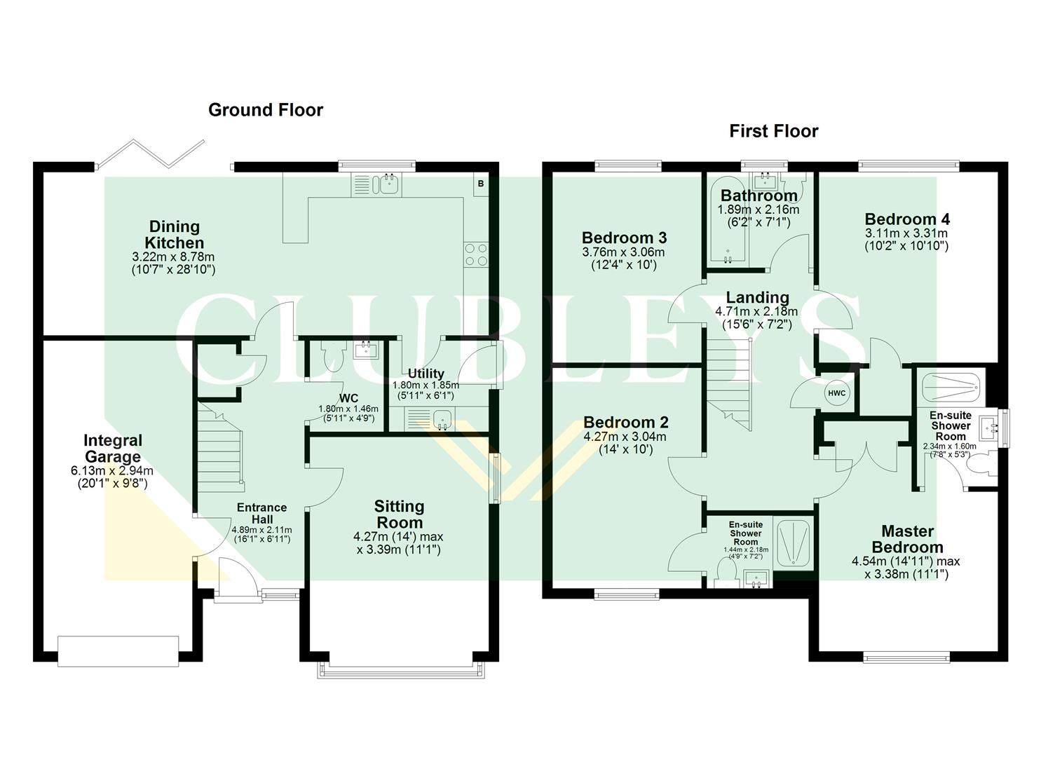 4, Giles Garth, Pocklington floorplan