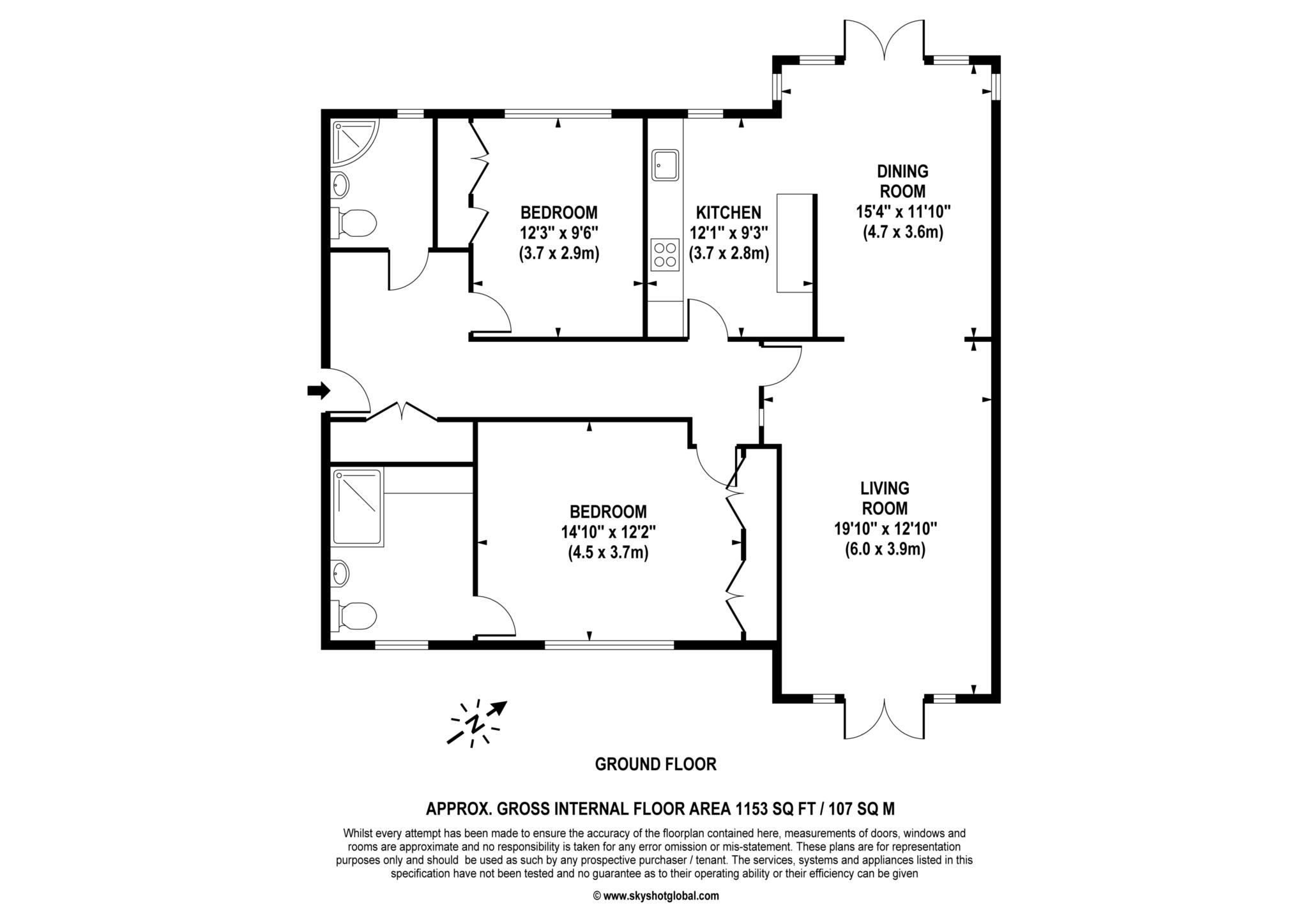 15 Mytchett Heath, Camberley floorplan