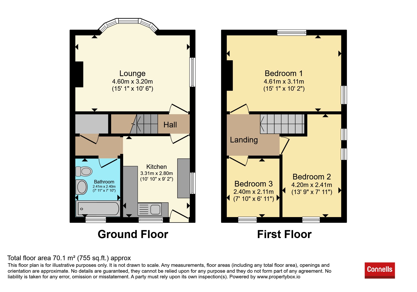 10, Nately Grove, Birmingham floorplan