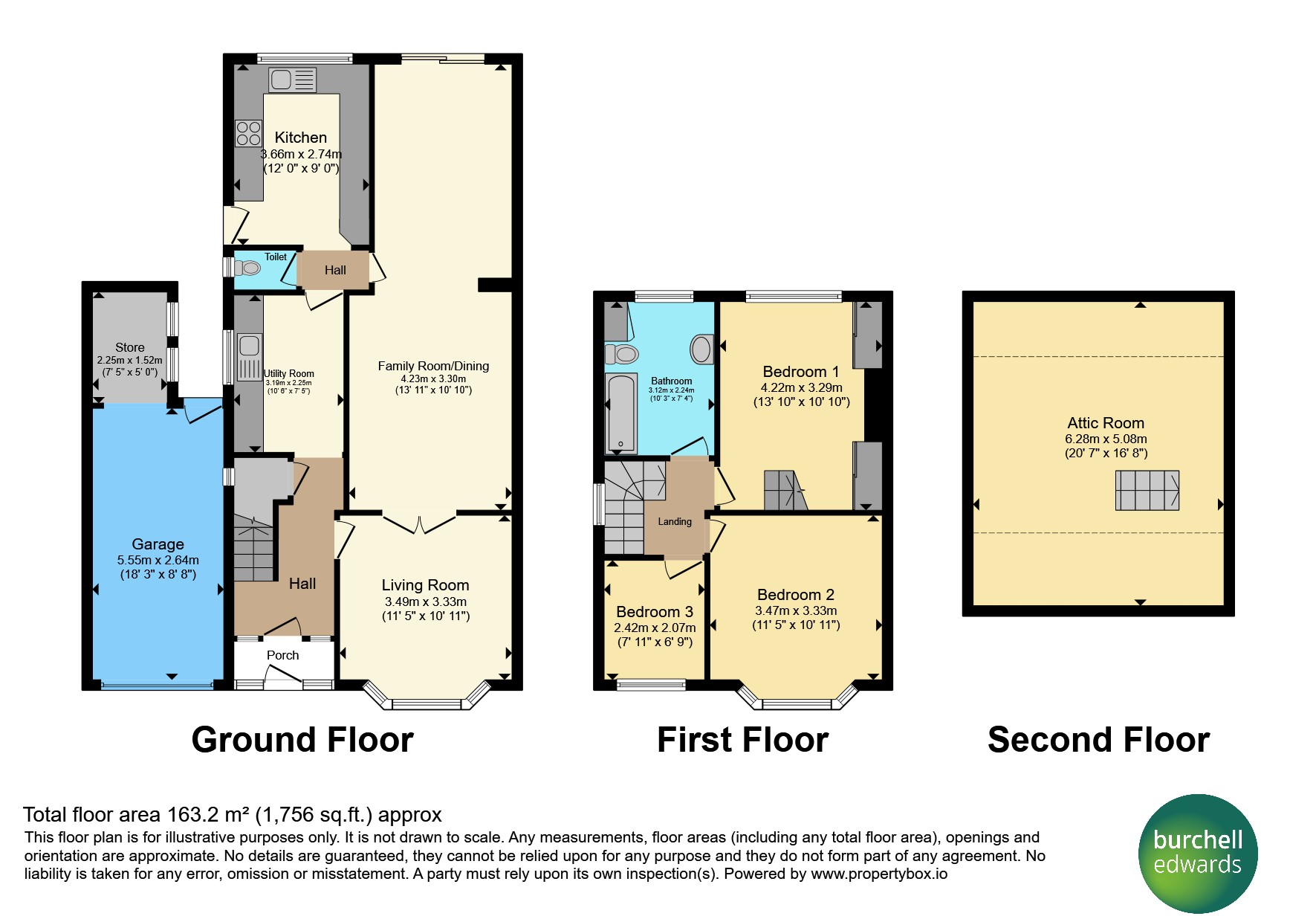 129, Henhurst Hill, Burton-On-Trent floorplan