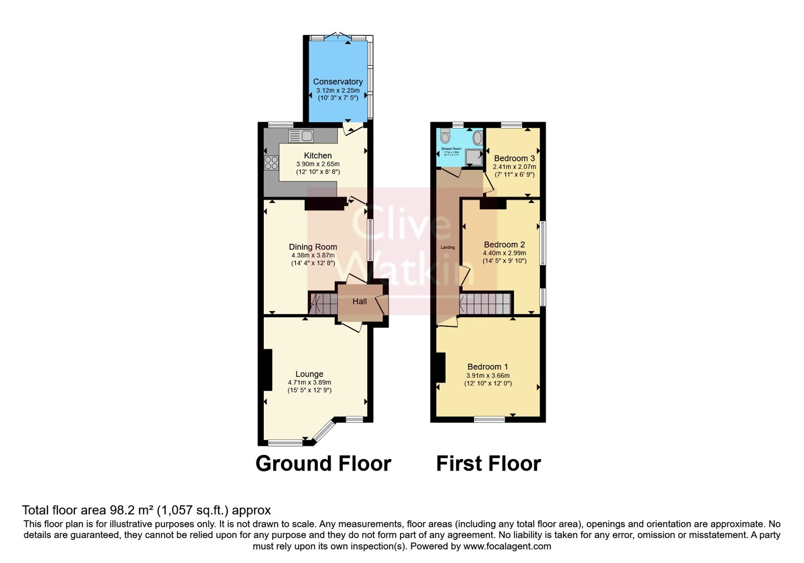 47, Grace Road, Cheshire floorplan