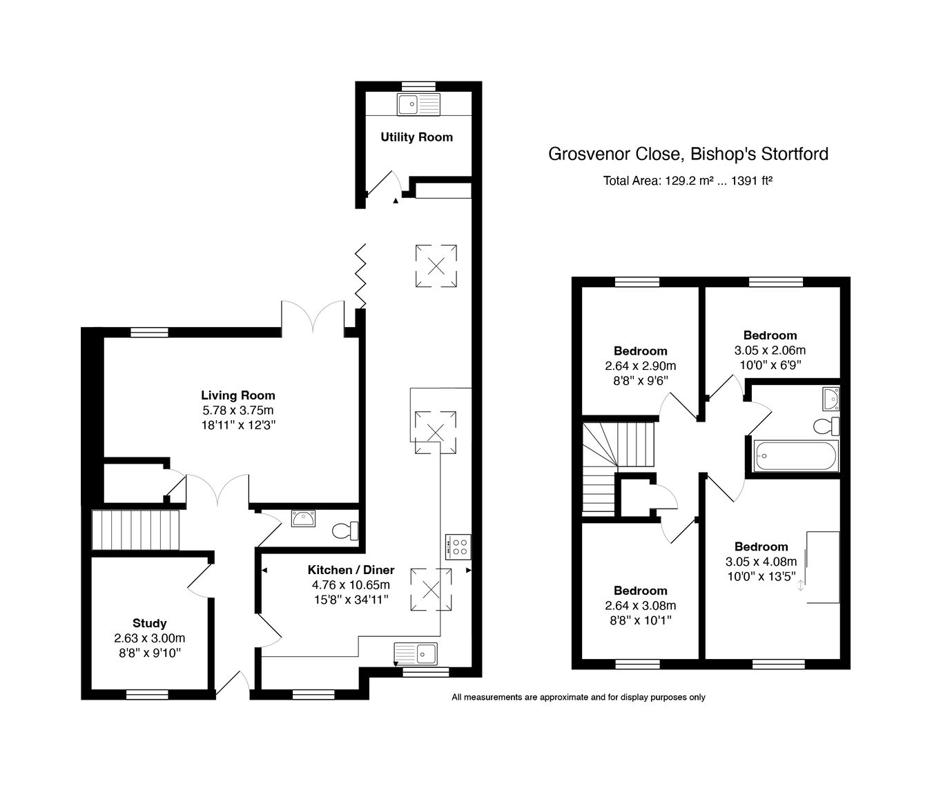 Grosvenor Close, Bishops Stortford floorplan