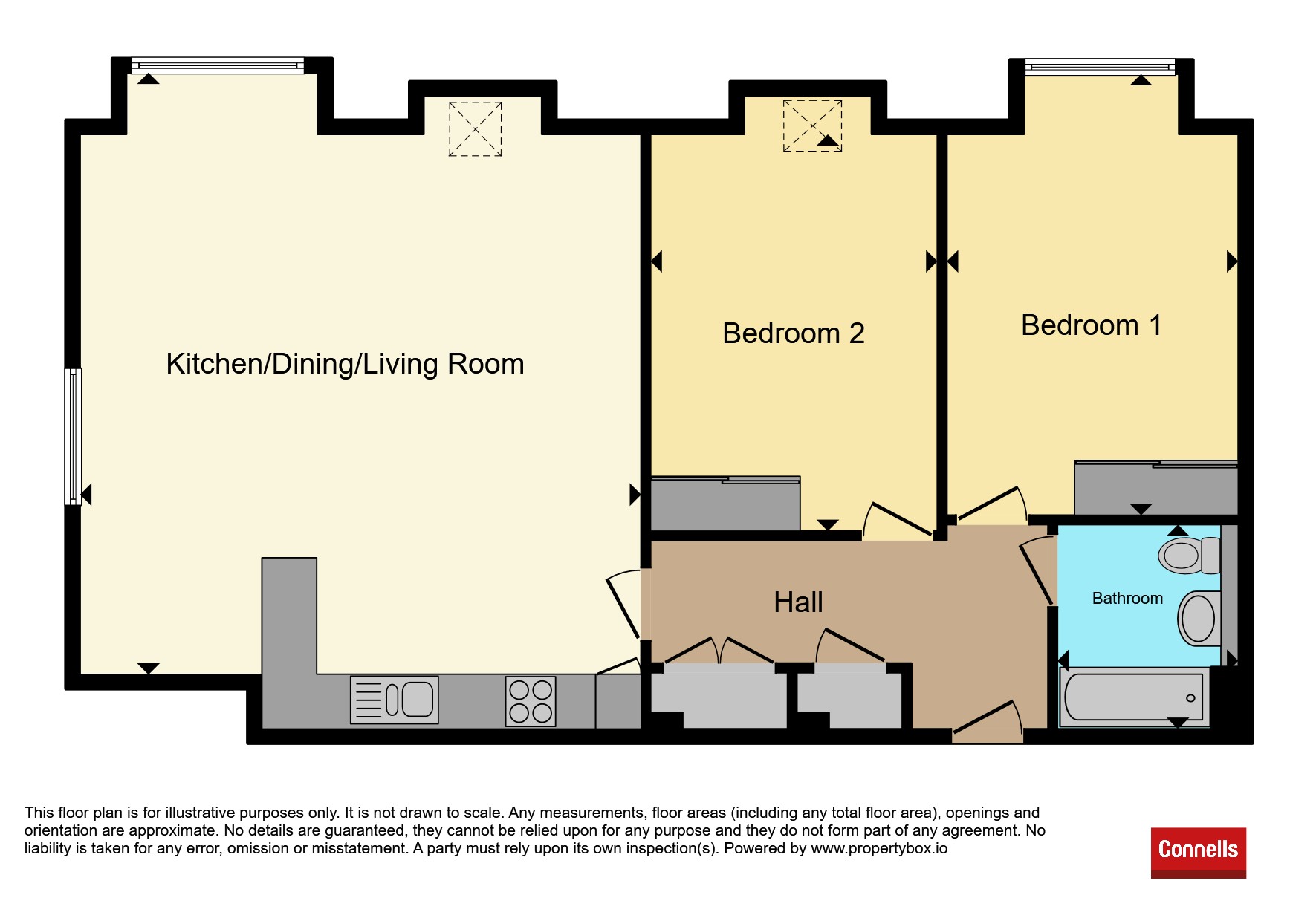 Apartment 22, Birch House, The Avenue, TUNBRIDGE WELLS floorplan
