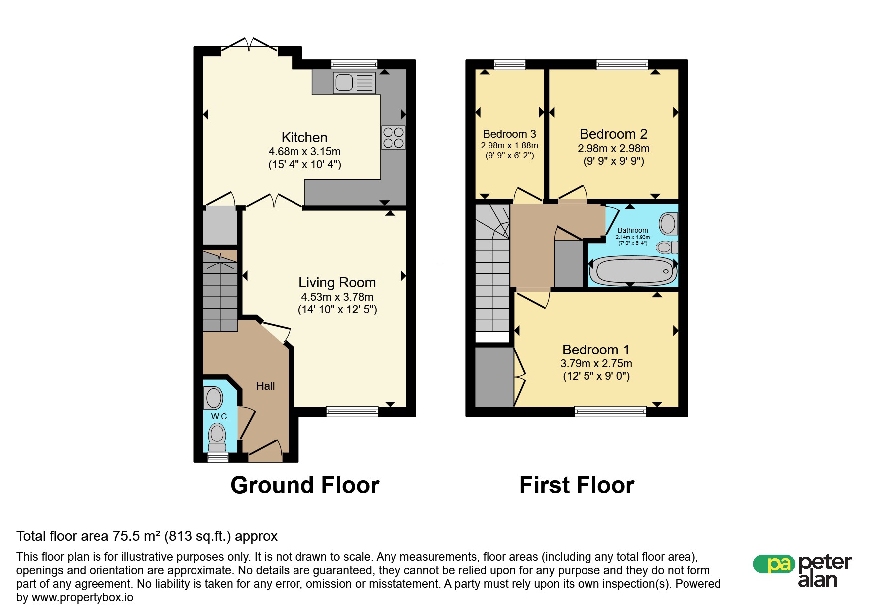 109, Lakeside Way, Ebbw Vale floorplan
