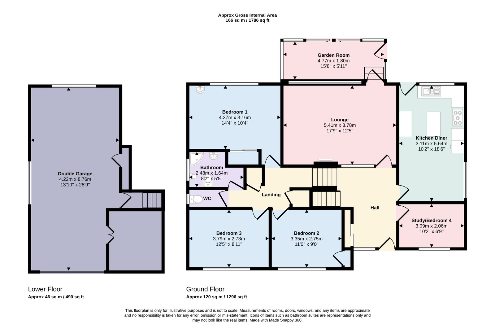 48, Furzehatt Way, Plymouth floorplan