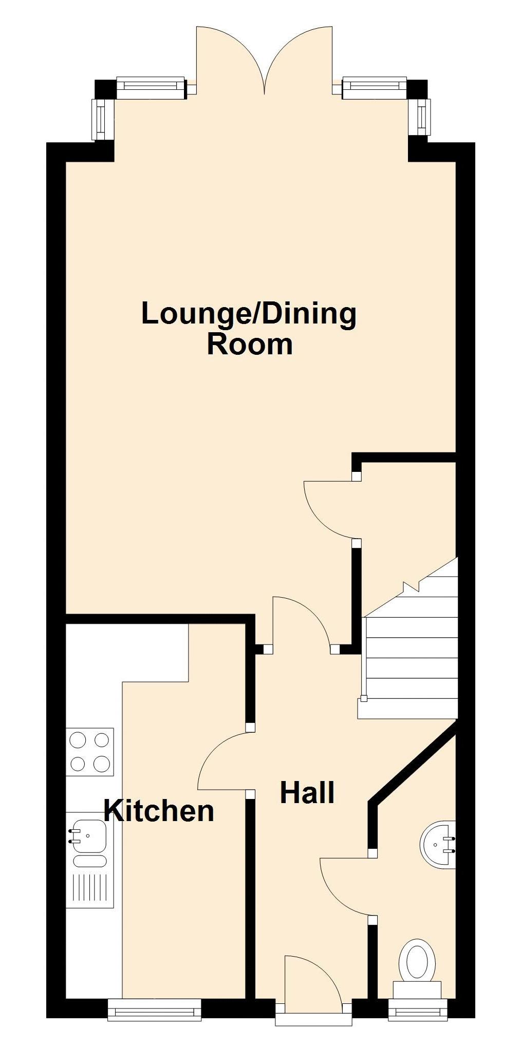 Conker Gardens, Chaddlewood, Plympton PL7, 3 bedroom terraced house for