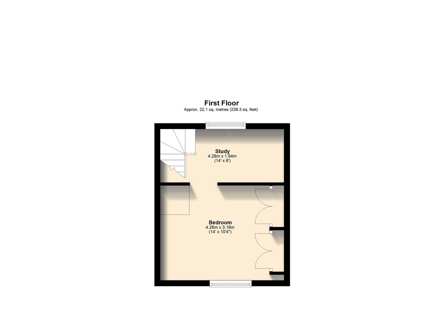 98, Alexandra Road, Plymouth floorplan