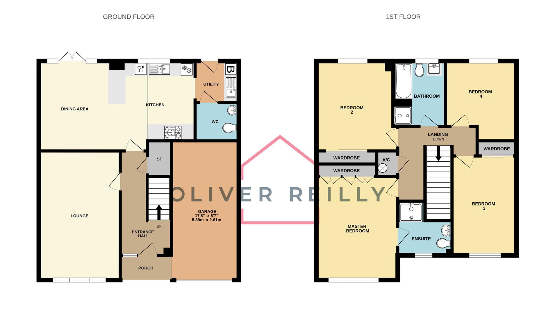 19, Spinners Way, Newark floorplan