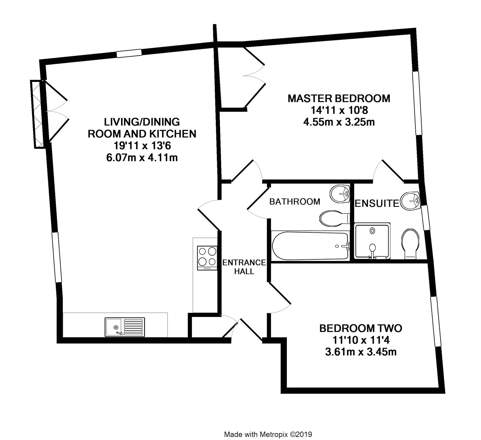 2 Bedrooms Flat for sale in Fulmar Crescent, Bracknell, Berkshire RG12