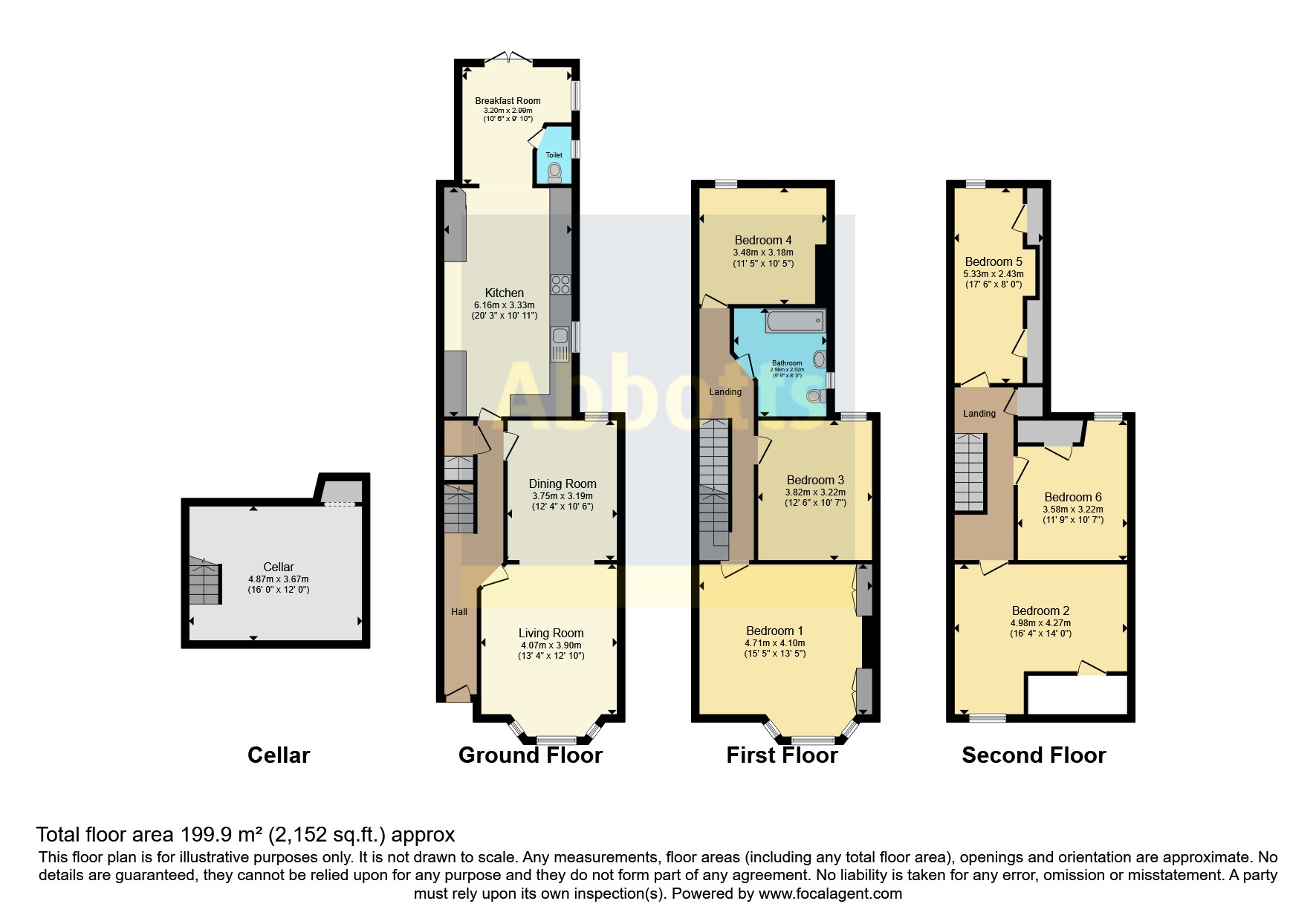288, Norwich Road, Suffolk floorplan