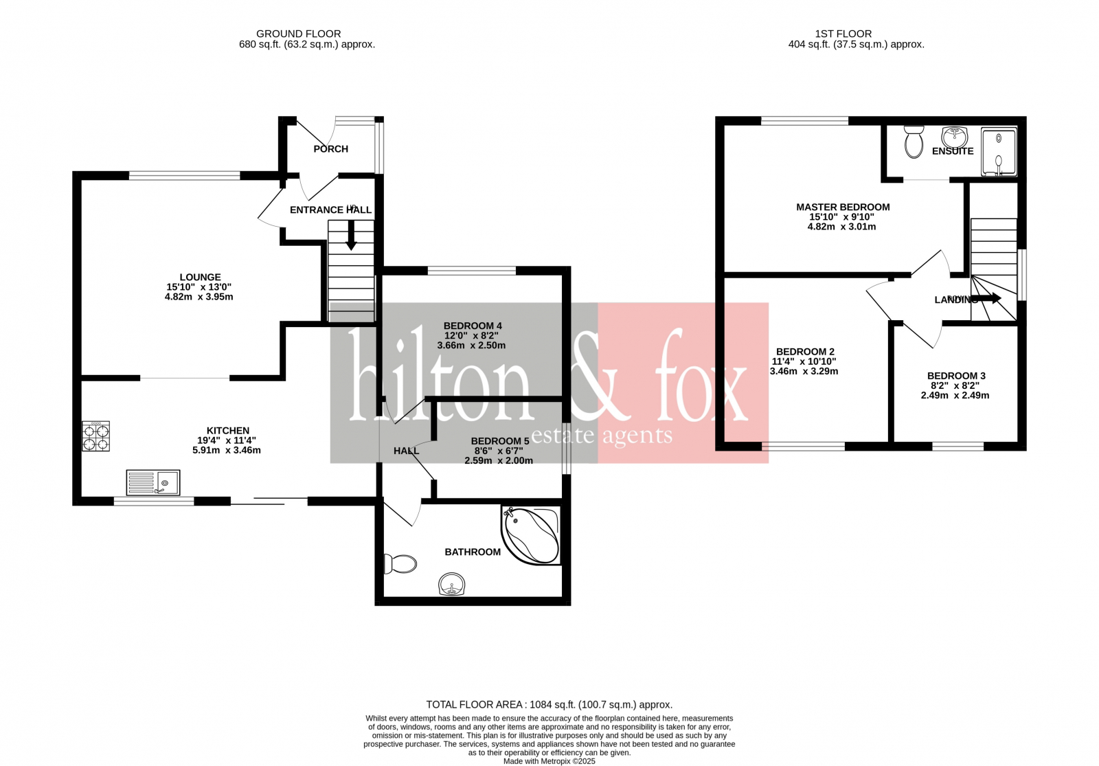 51 Conduit Way, Harlesden floorplan