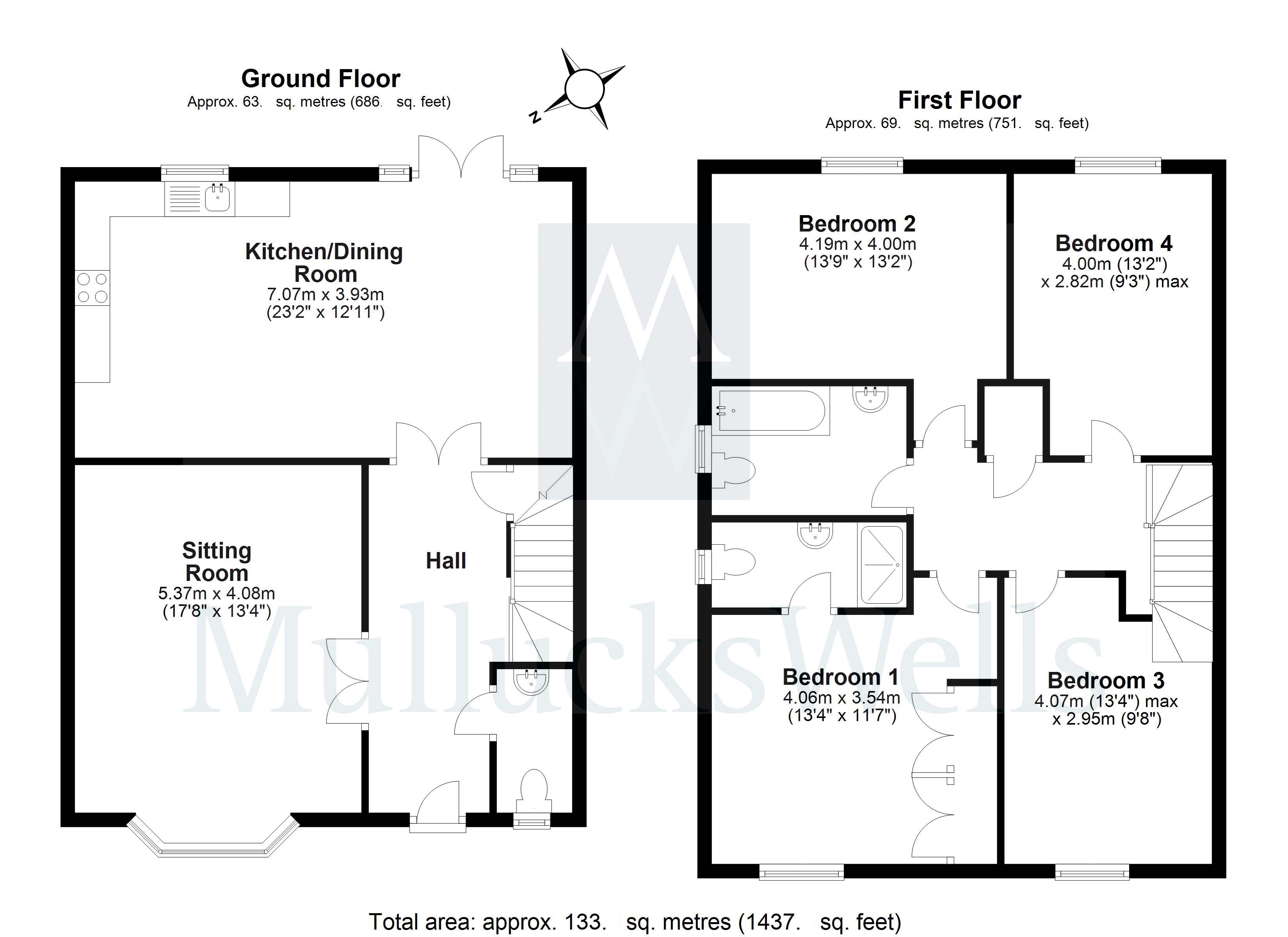 4 Bedrooms Semi-detached house for sale in Dryvers Close, Little Canfield, Dunmow, Essex CM6