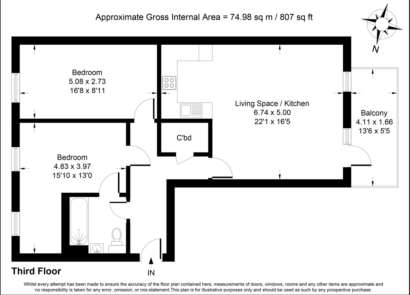 Cortland House, Apple Yard, Anerley, London SE20, 2 bedroom flat to